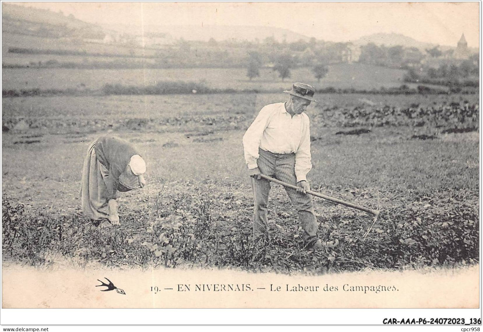 CAR-AAAP6-58-0449 - EN NIVERNAIS - Le Labeur Des Campagnes - Agriculture - Other & Unclassified