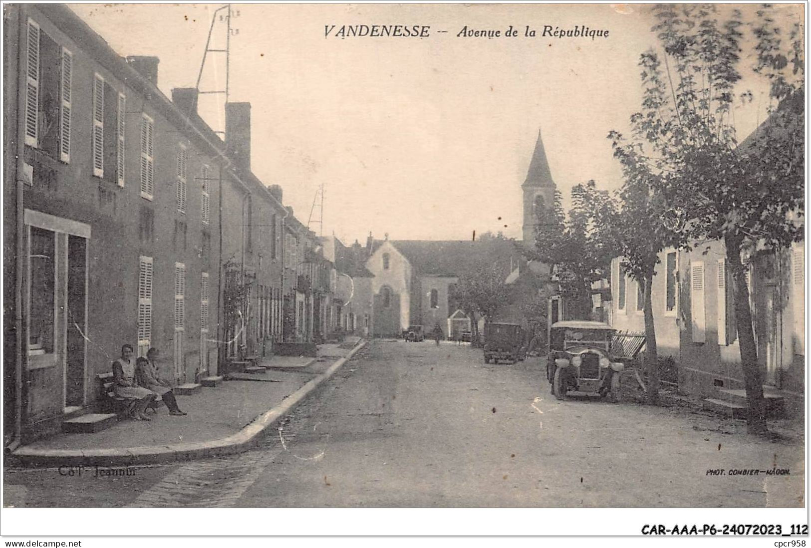 CAR-AAAP6-58-0437 - VANDENESSE - Avenue De La Republique - Other & Unclassified