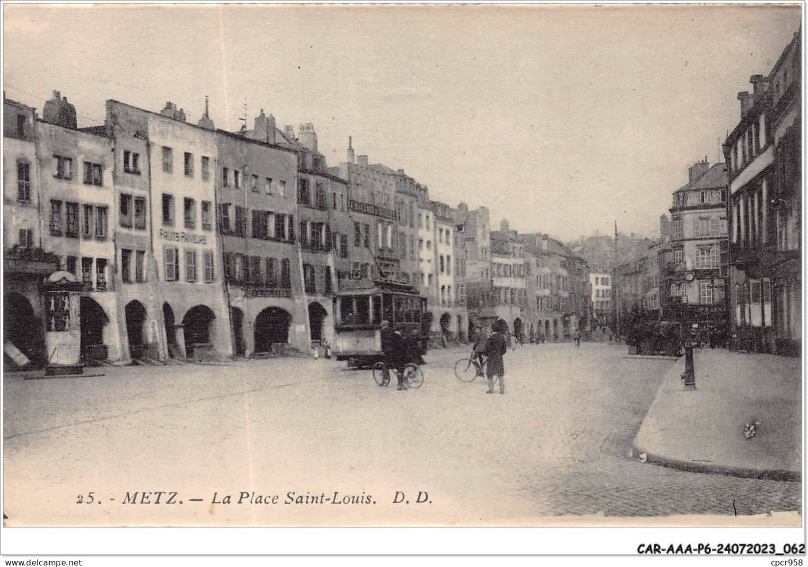 CAR-AAAP6-57-0412 - METZ - La Place Saint Louis - Metz