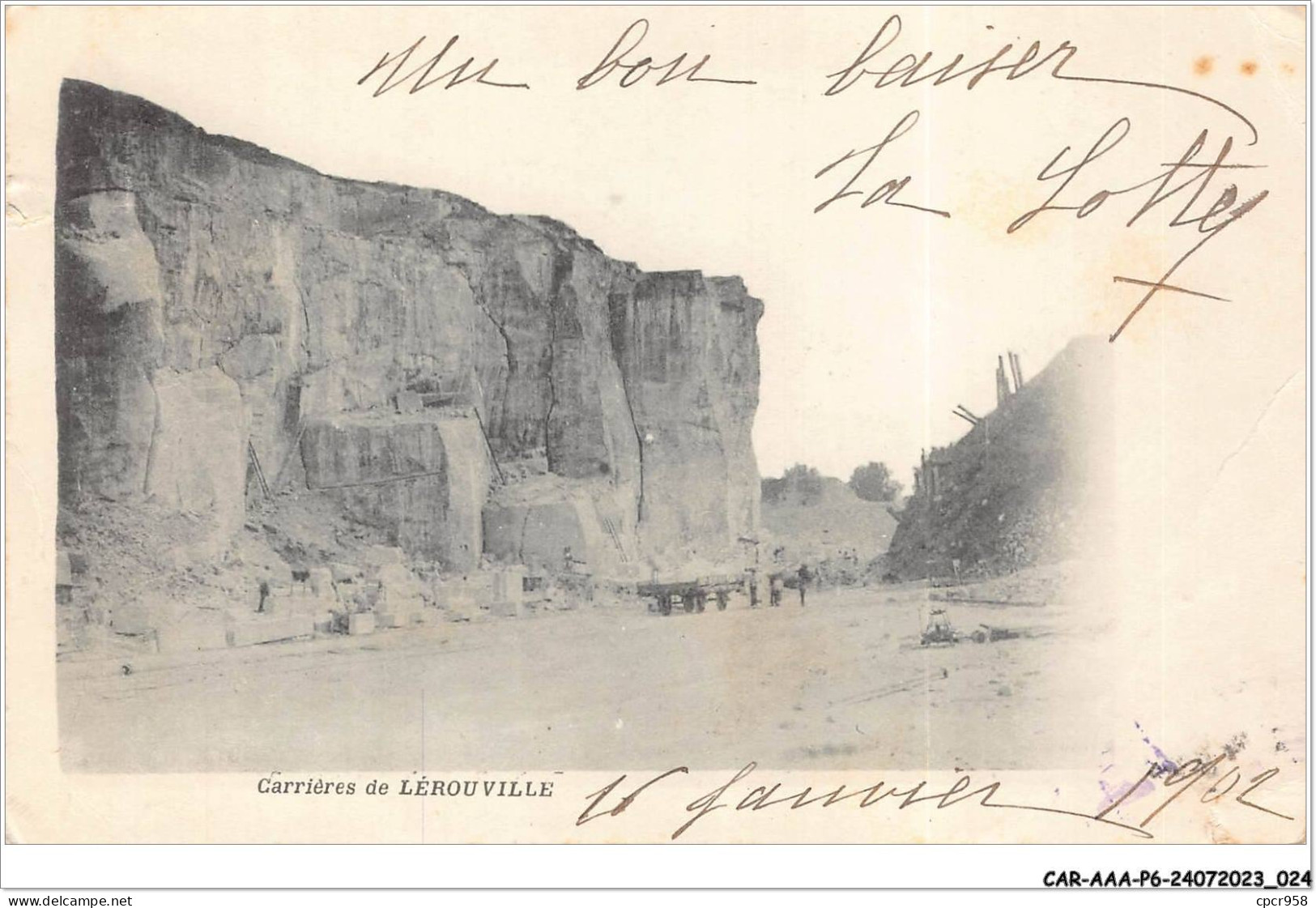 CAR-AAAP6-55-0393 - Carriere  De LEROUVILLE - Mine - Lerouville