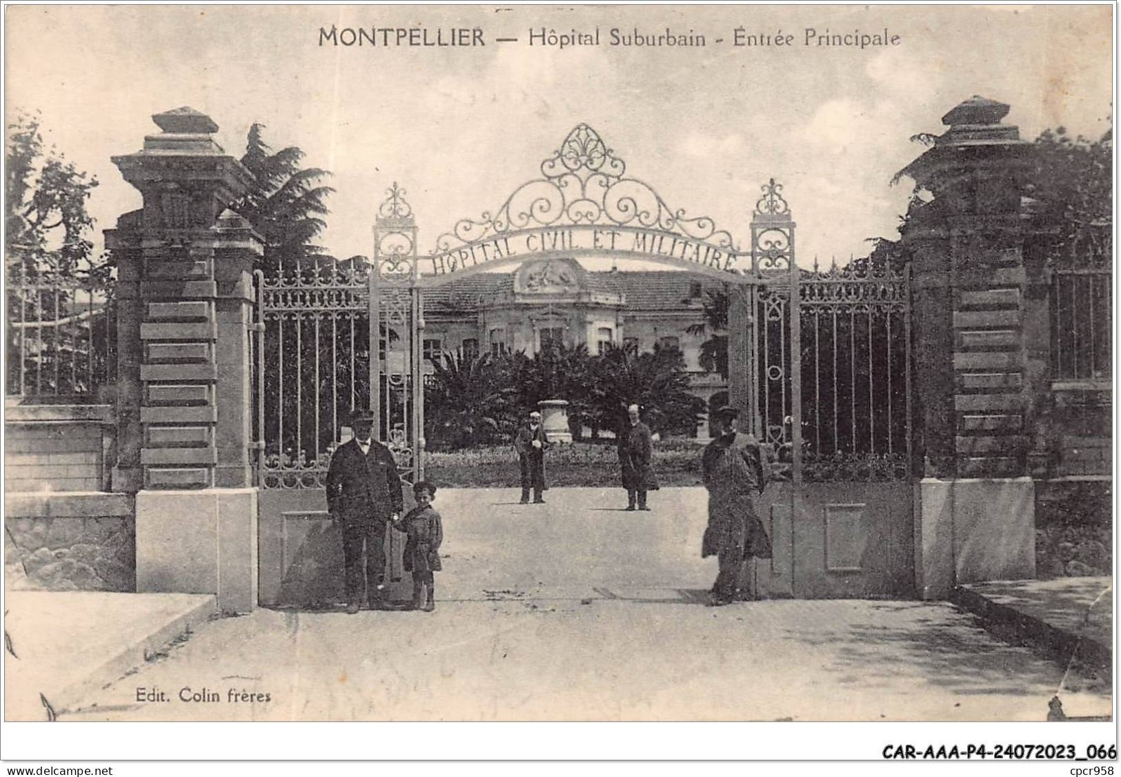 CAR-AAAP4-34-0265 - MONTPELLIER - Hôpital Suburbain - Entrée Principale - Montpellier