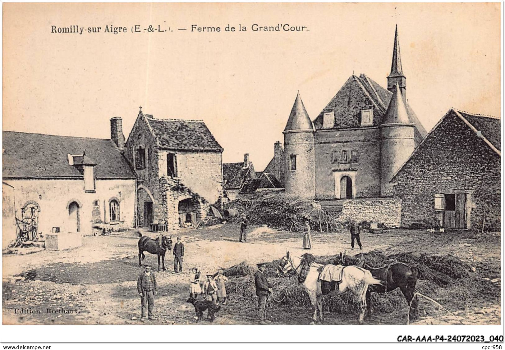 CAR-AAAP4-28-0252 - ROMILLY-SUR-AIGRE - Ferme De La Grande Cour - Other & Unclassified