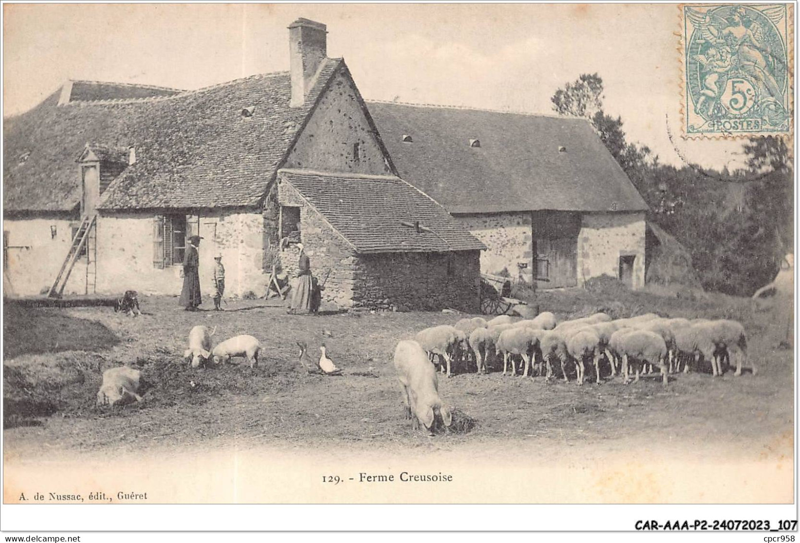 CAR-AAAP2-23-0135 - Ferme Creusoise - Troupeau Moutons, Porc - Agriculture - Other & Unclassified