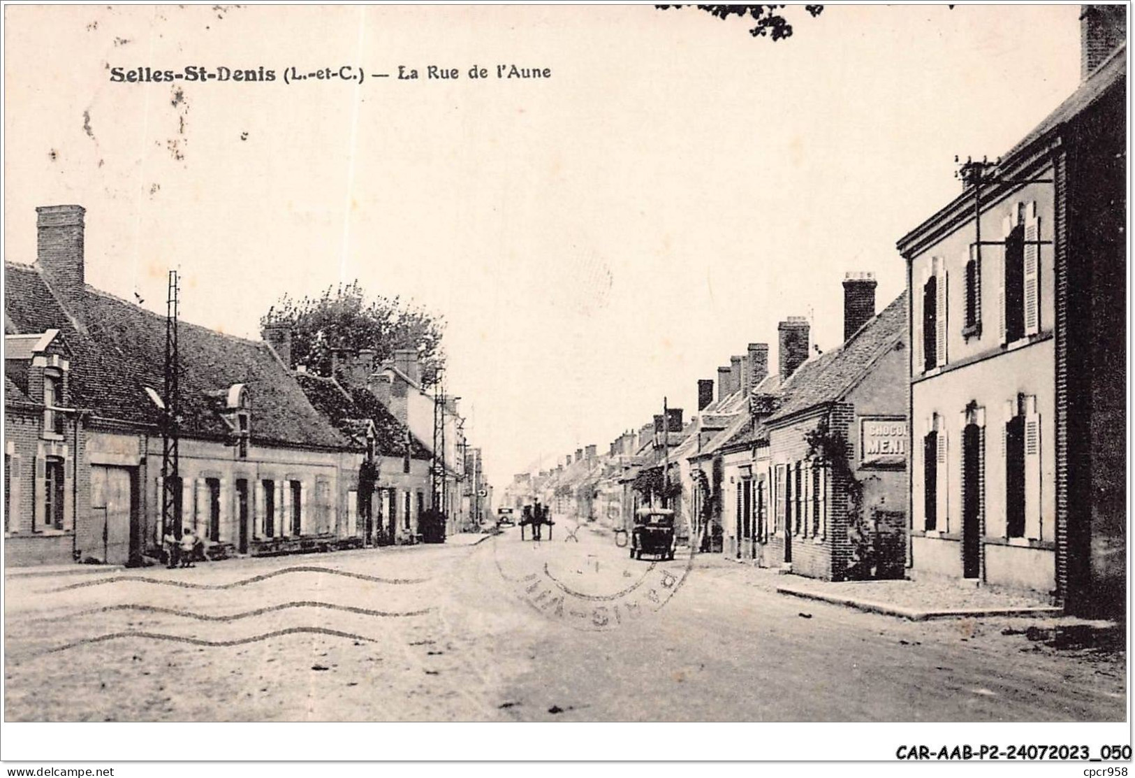 CAR-AABP2-41-0118 - SELLES ST DENIS - La Rue De L'aune - Selles Sur Cher