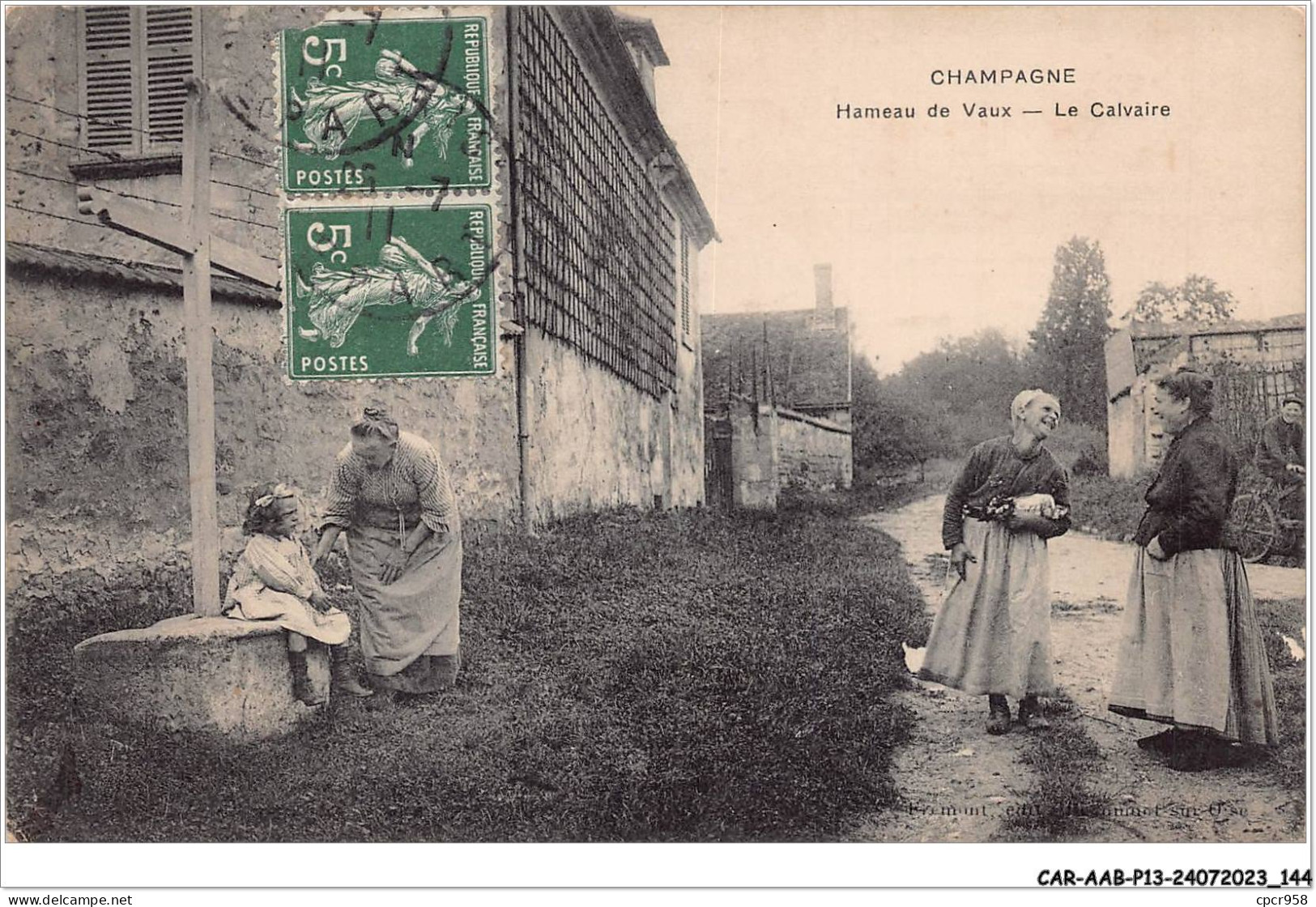 CAR-AABP13-95-1059 - CHAMPAGNE - Hameau De Vaux - Le Calvaire - Champagne Sur Oise