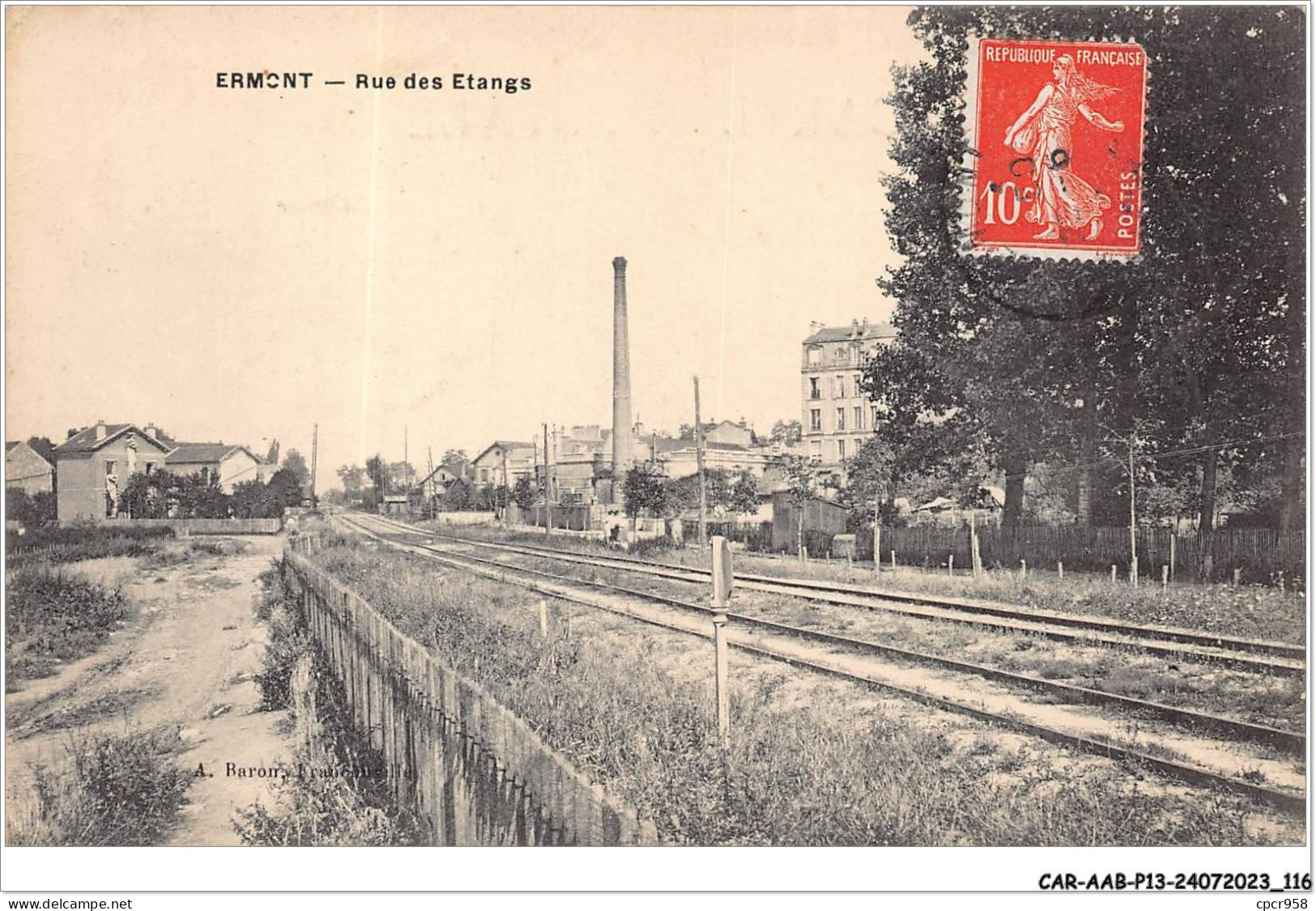 CAR-AABP13-95-1045 - ERMONT - Rue Des étangs - Ermont-Eaubonne
