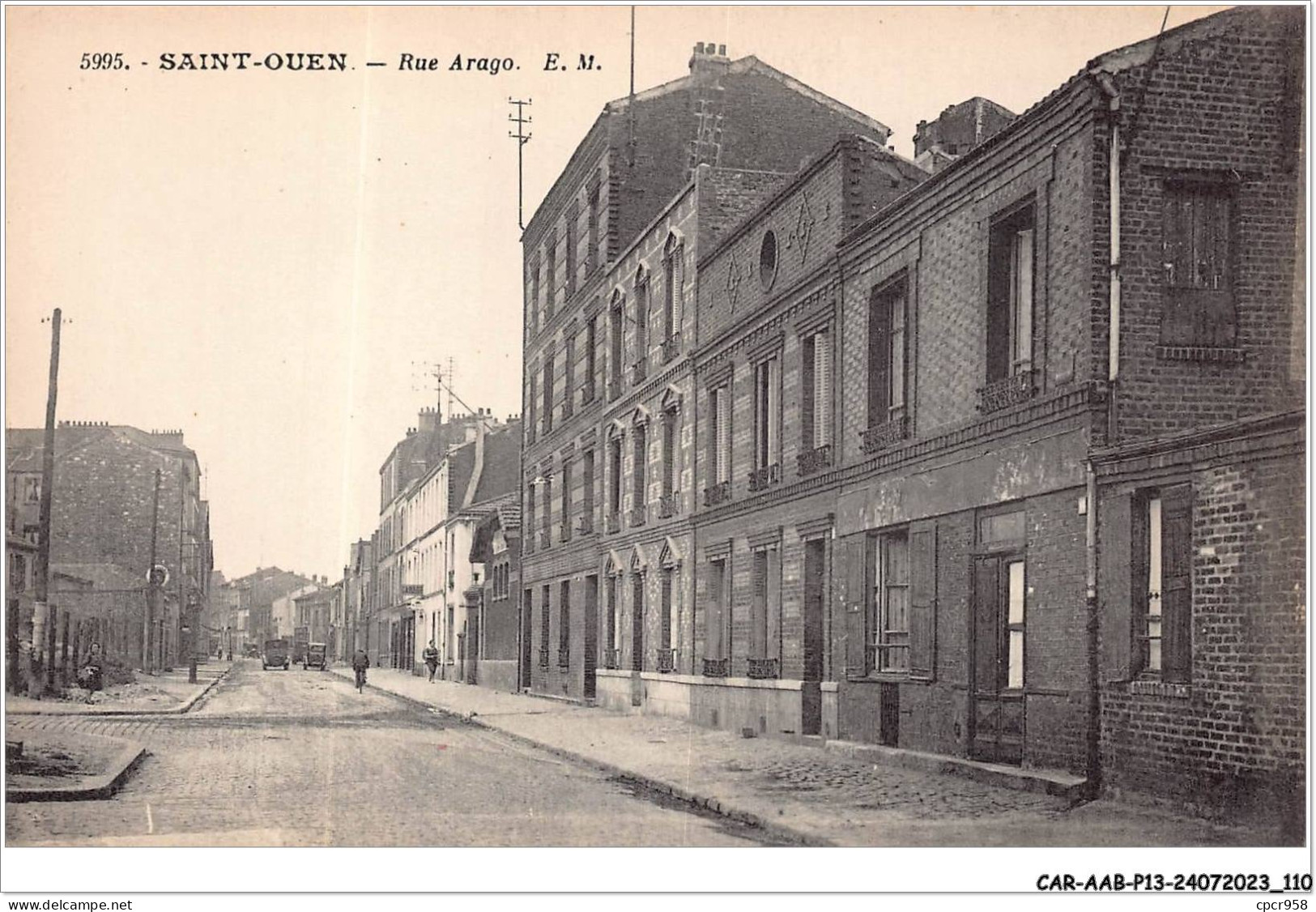 CAR-AABP13-93-1042 - SAINT-OUEN - Rue Arago - Saint Ouen