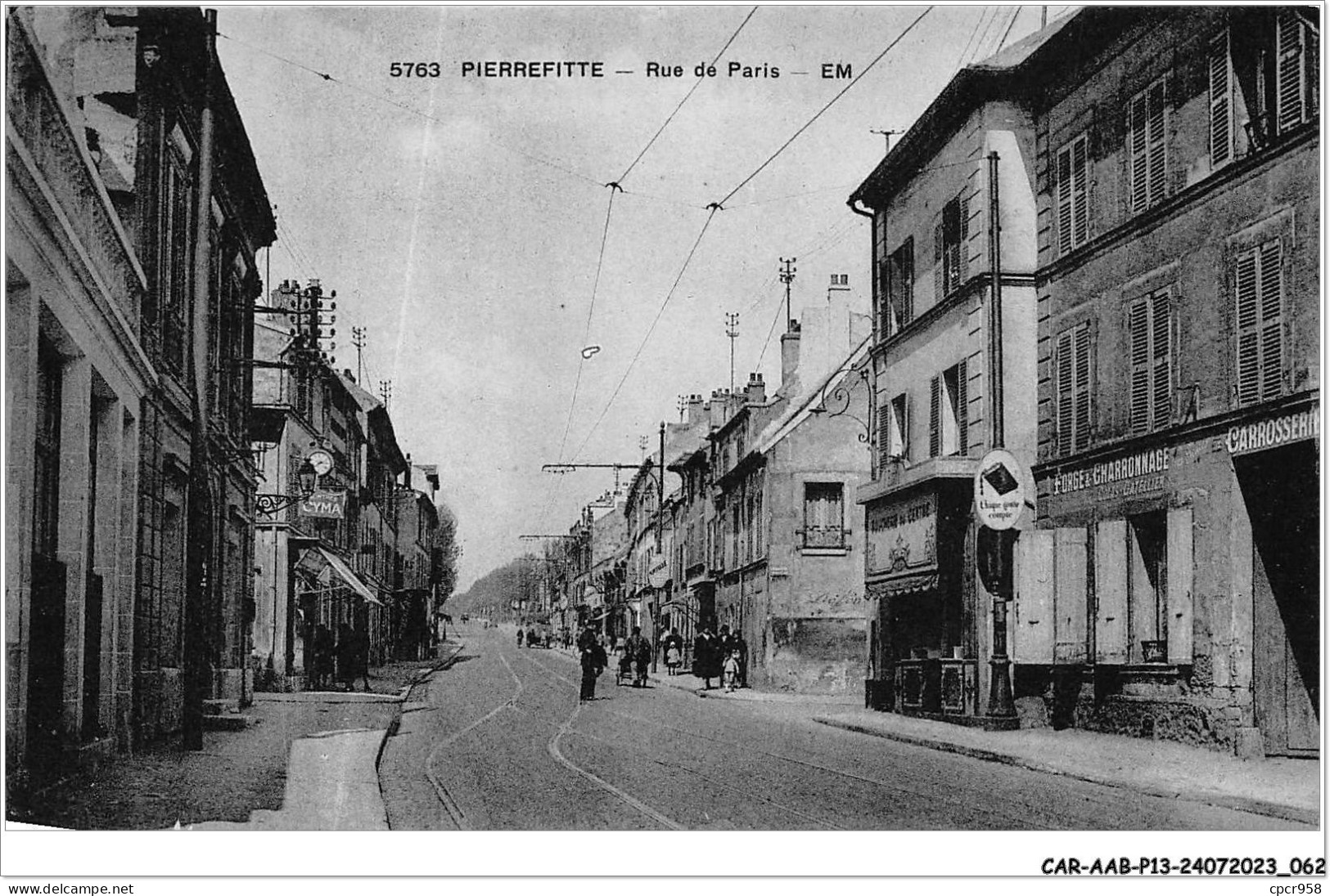 CAR-AABP13-93-1018 - PIERREFITTE - Rue De Paris  - Pierrefitte Sur Seine
