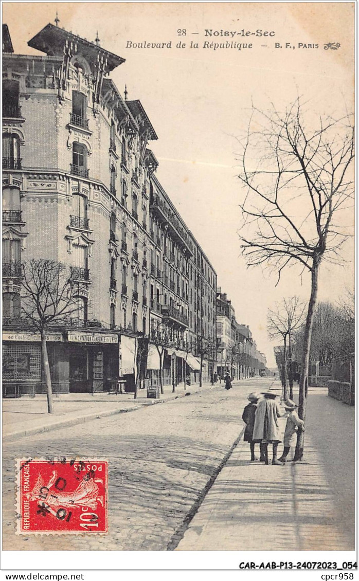 CAR-AABP13-93-1014 - NOISY-LE -SEC - Boulevard De La République  - Noisy Le Sec