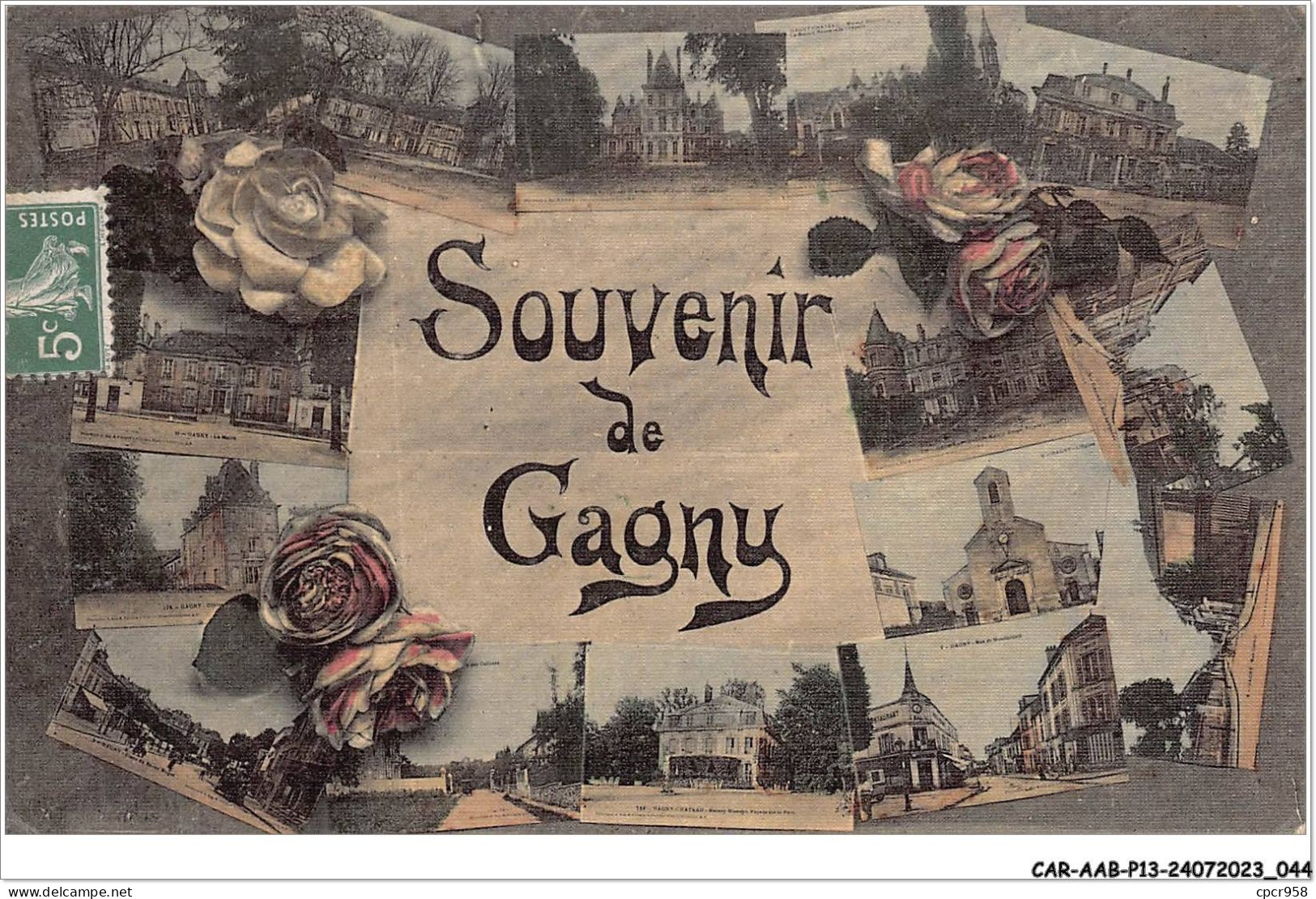 CAR-AABP13-93-1009 - Souvenir De GAGNY - Multi-Vues - Gagny
