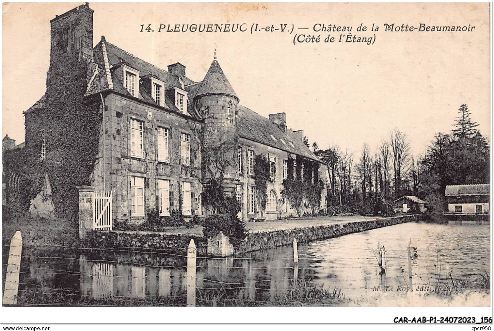 CAR-AABP1-35-0079 - PLEUGUENEUC - Chateau De La Motte-beaumanoir  - Sonstige & Ohne Zuordnung