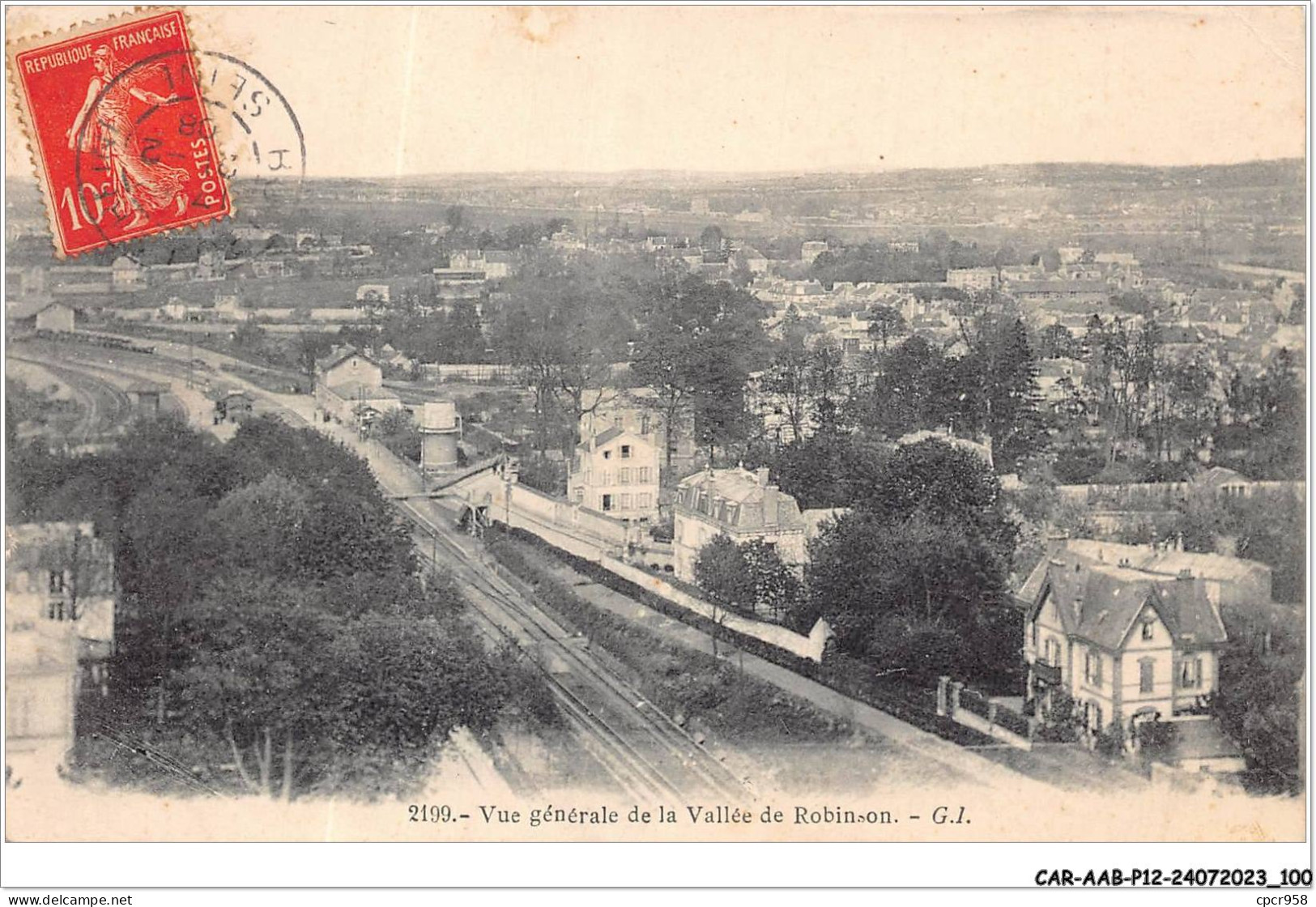CAR-AABP12-92-0956 - Vue Générale De La Vallée De ROBINSON  - Le Plessis Robinson