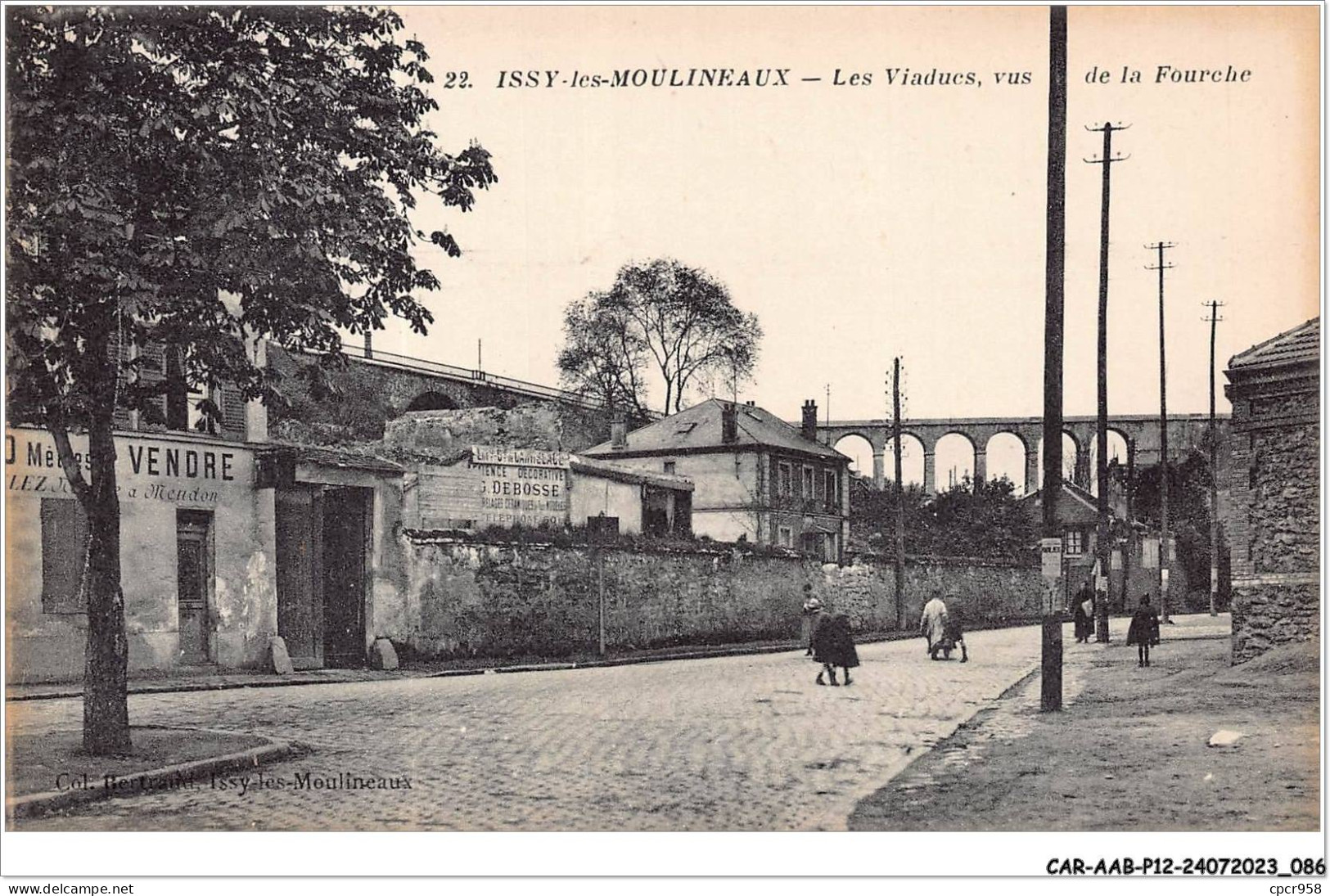 CAR-AABP12-92-0949 - ISSY LES MOULINEAUX - Les Viaducs - Vus De La Fourche - Issy Les Moulineaux
