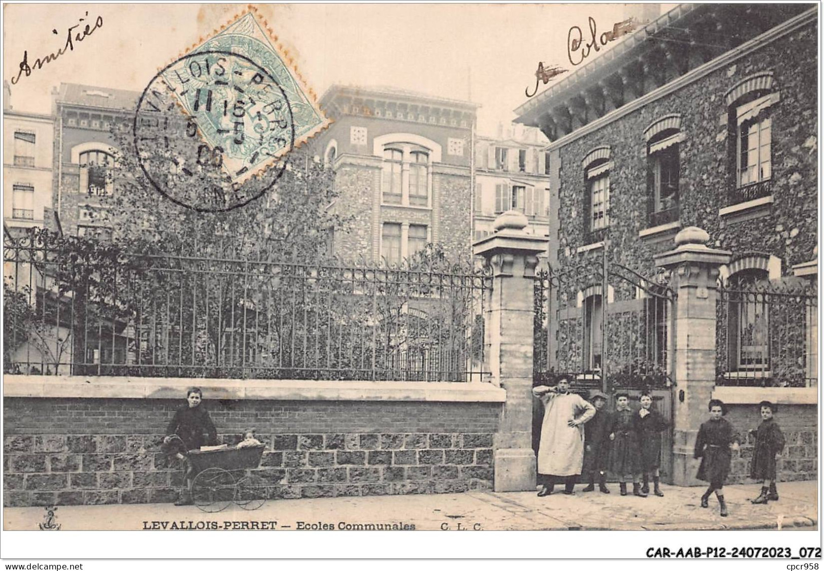 CAR-AABP12-92-0942 - LEVALLOIS-PERRET - écoles Communales - Levallois Perret