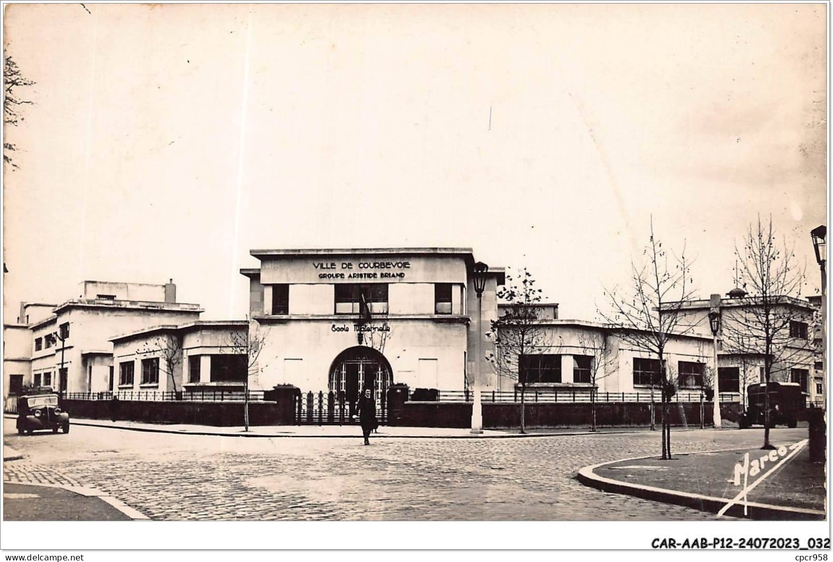 CAR-AABP12-92-0922 - COURBEVOIE - L'école Maternelle - Courbevoie