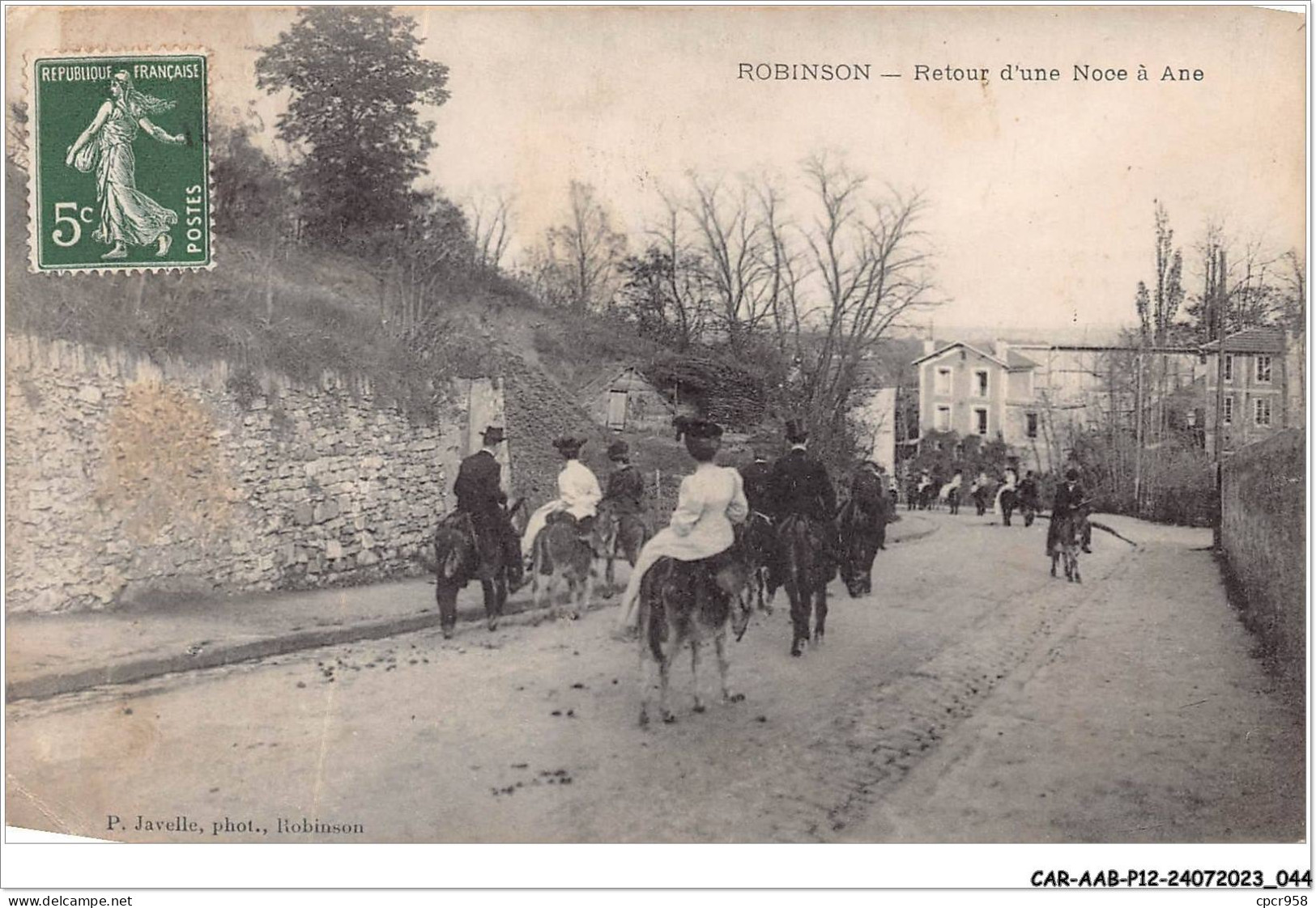 CAR-AABP12-92-0928 - ROBINSON - Retour D'une Noce à Ane - Le Plessis Robinson