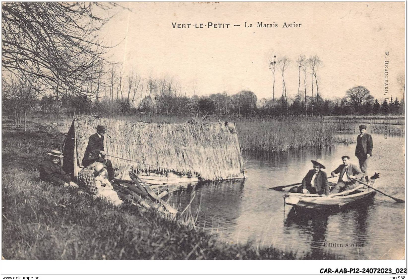 CAR-AABP12-91-0917 - VERT-LE-PETIT - Le Marais Astier - Peche - Vert-le-Petit