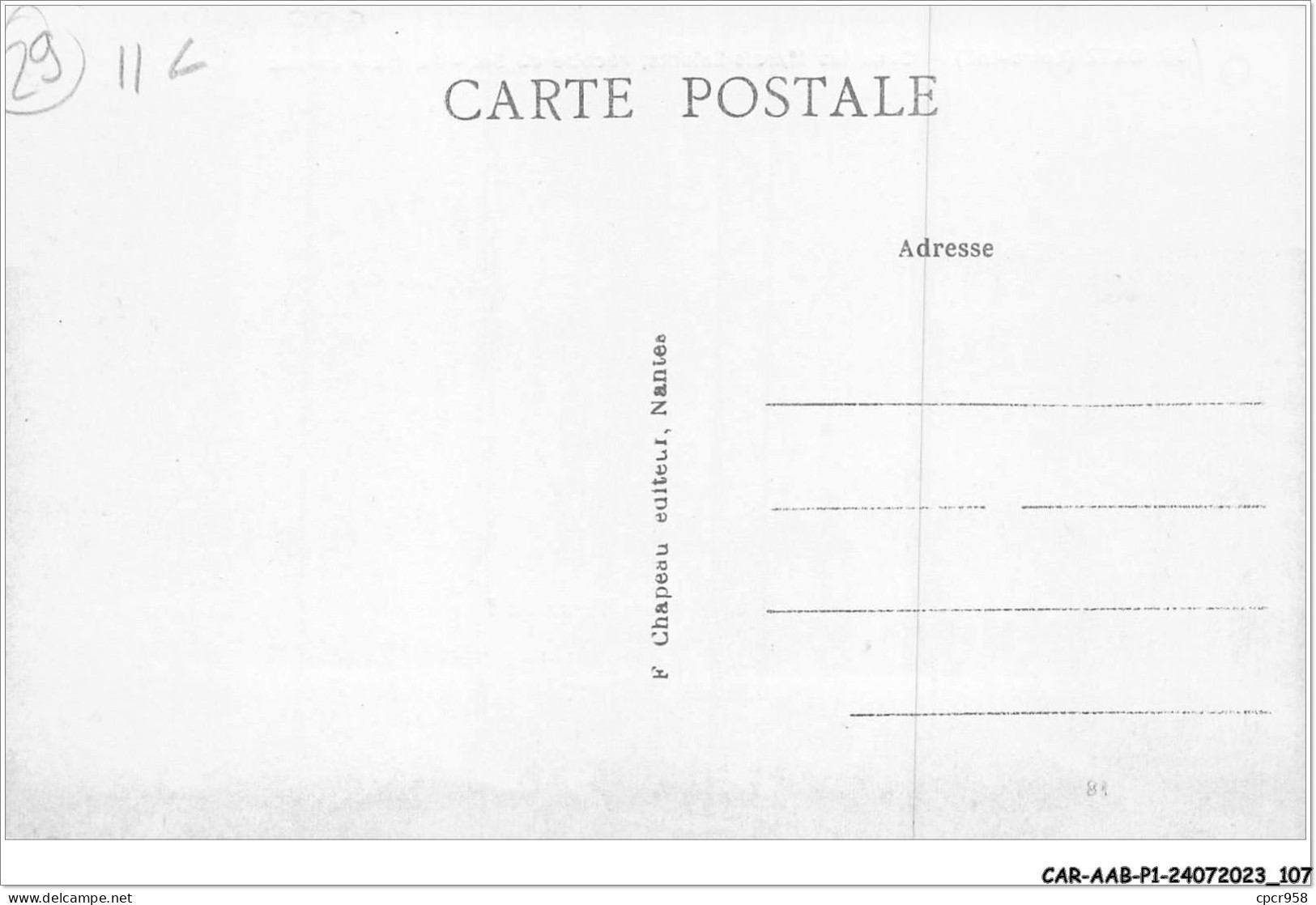 CAR-AABP1-29-0054 - BATZ - Dans Les Marais Salants - Recolte Du Sel - La Mise En Sac - Autres & Non Classés