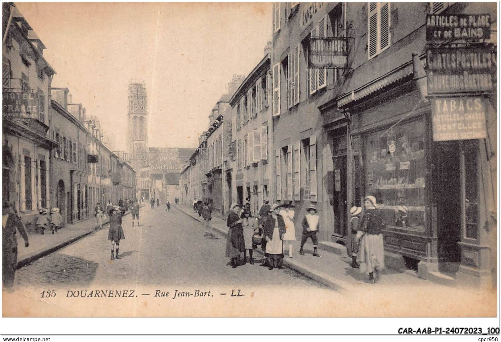 CAR-AABP1-29-0051 - DOUARNENEZ - Rue Jean Bart - Douarnenez