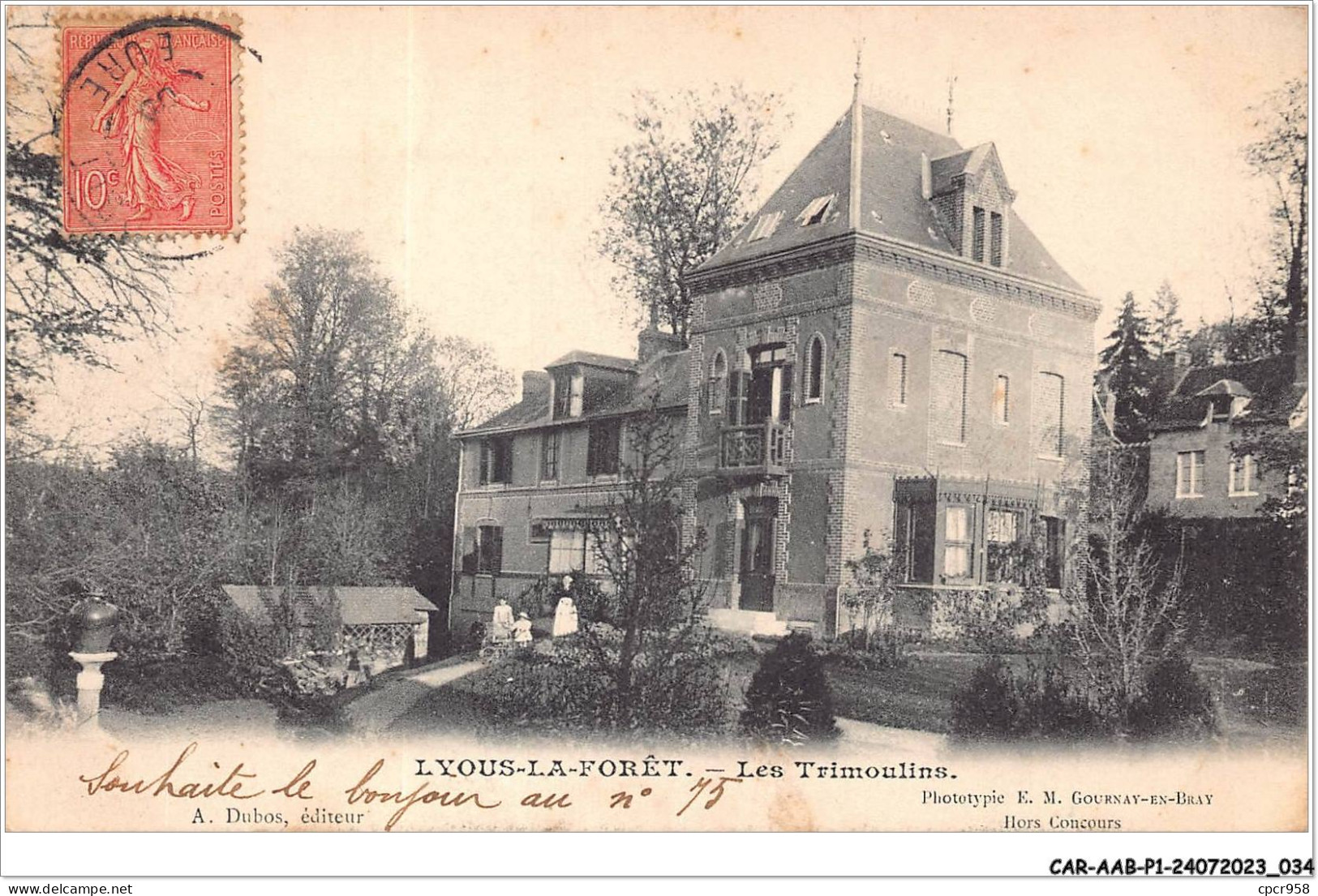 CAR-AABP1-27-0018 - LYONS LA FORET - Les Trimoulins - Lyons-la-Forêt