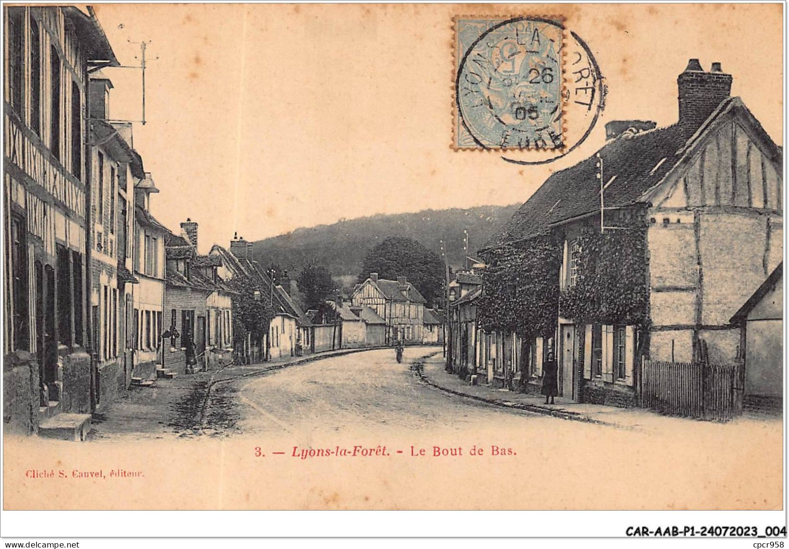 CAR-AABP1-27-0003 - LYONS LA FORET - Le Bout De Bas - Lyons-la-Forêt