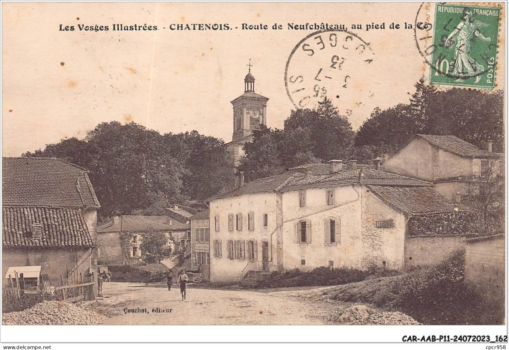 CAR-AABP11-88-0902 - CHATENOIS - Route De Neufchâteau  - Chatenois