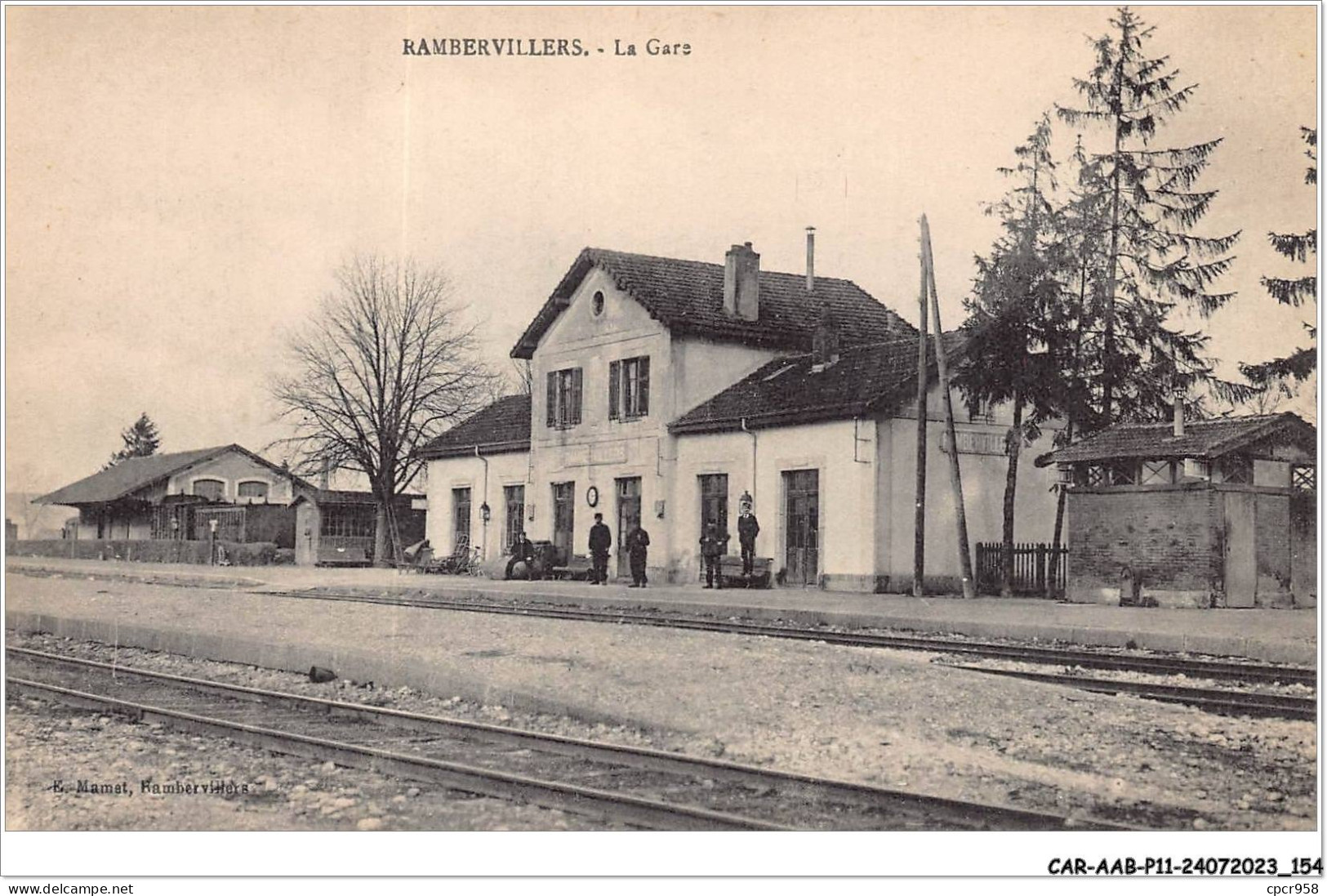 CAR-AABP11-88-0898 - RAMBERVILLERS - La Gare - Rambervillers