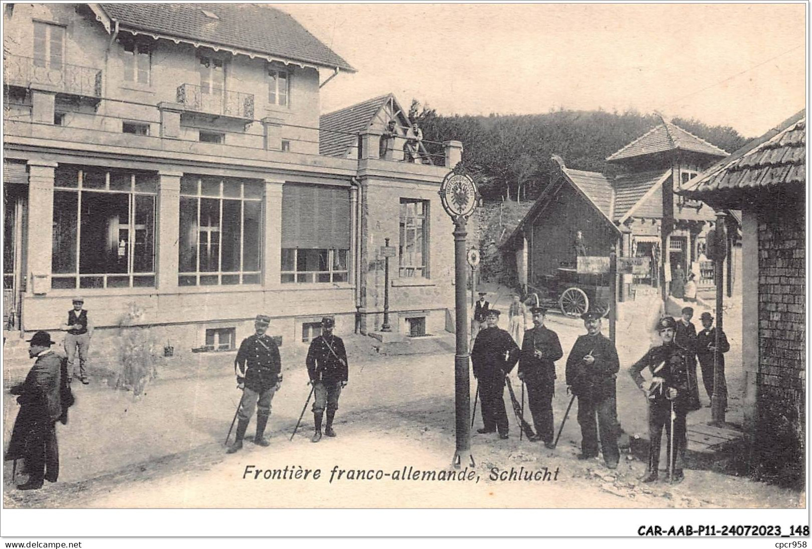 CAR-AABP11-88-0895 - Frontière Franco-allemande - Schlucht - Sonstige & Ohne Zuordnung