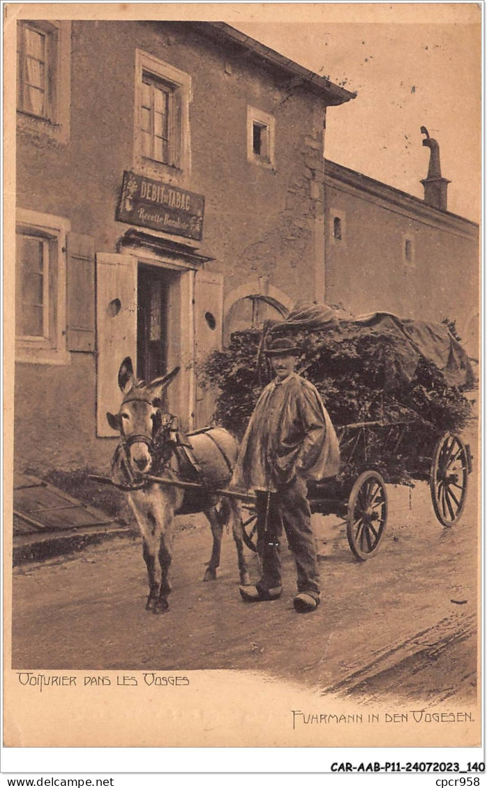 CAR-AABP11-88-0891 - Voiturier Dans Les Vosges - Agiculture, Metier - Sonstige & Ohne Zuordnung