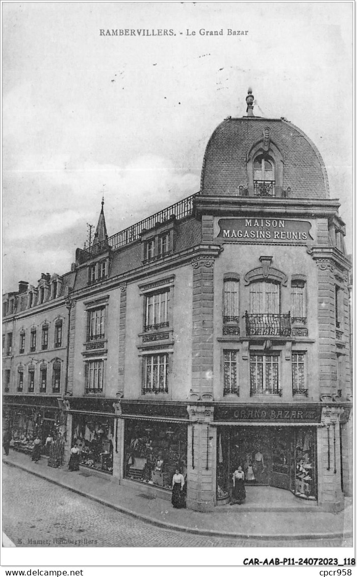 CAR-AABP11-88-0880 - RAMBERVILLERS - Le Grand Bazar - Maison Magasins Reunis - Rambervillers