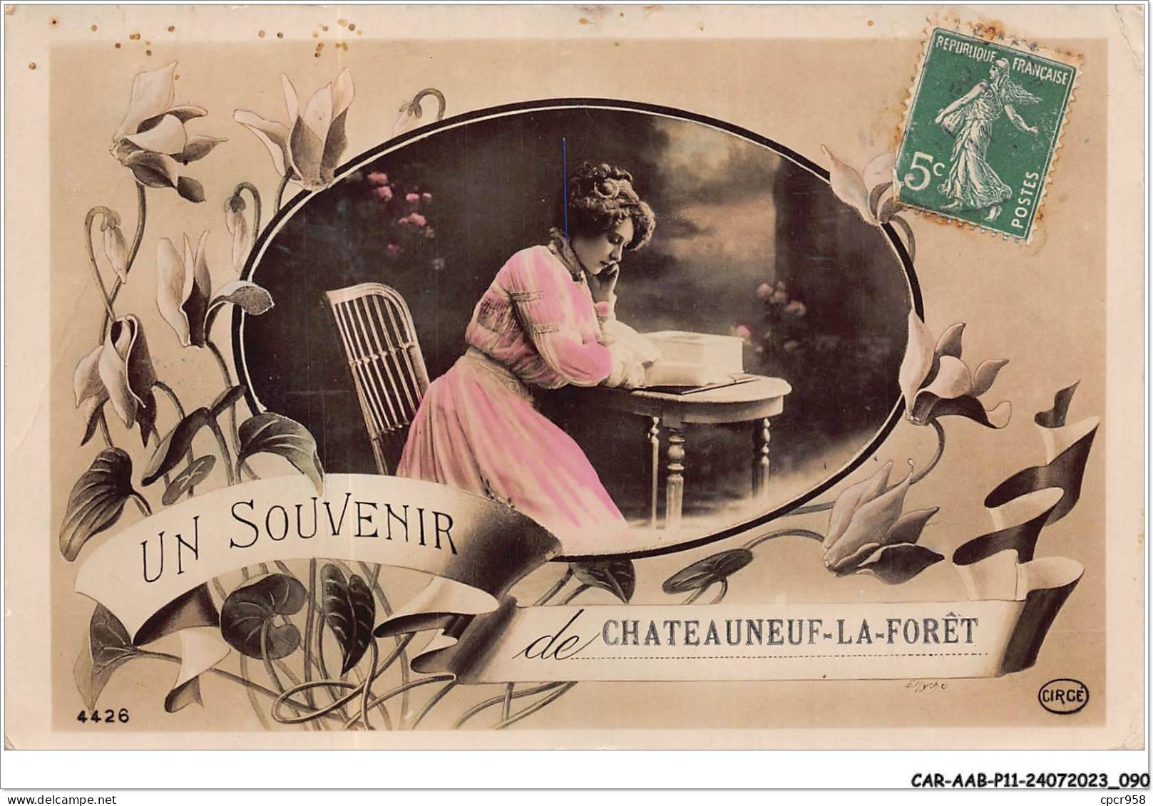 CAR-AABP11-87-0866 - Un Souvenir De CHATEAUNEUF-LA-FORET - Chateauneuf La Foret
