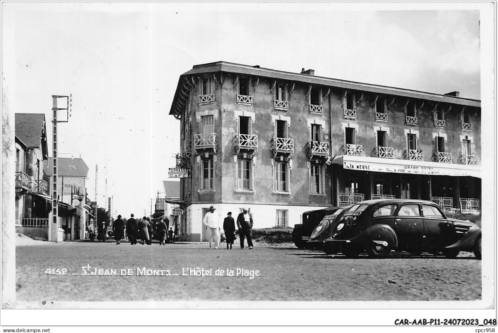 CAR-AABP11-85-0845 - SAINT-JEAN-DE-MONTS - L'hôtel De La Plage - Saint Jean De Monts