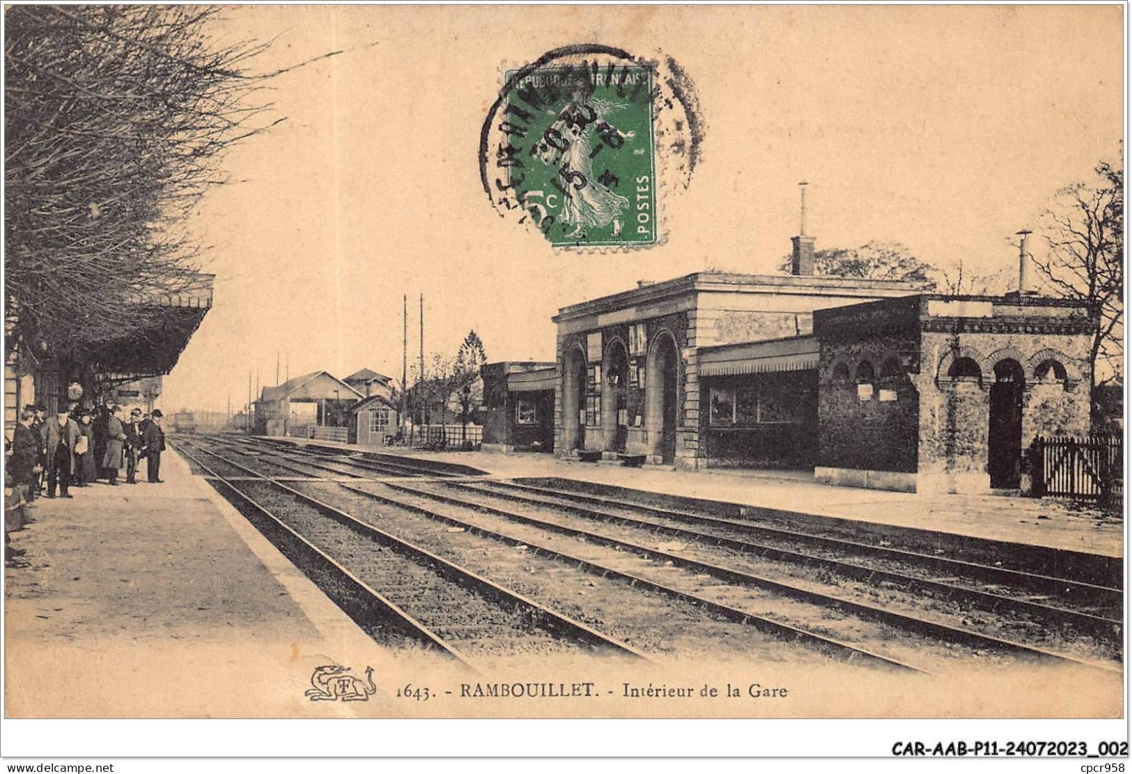 CAR-AABP11-78-0822 - RAMBOUILLET - Intérieur De La Gare - Rambouillet