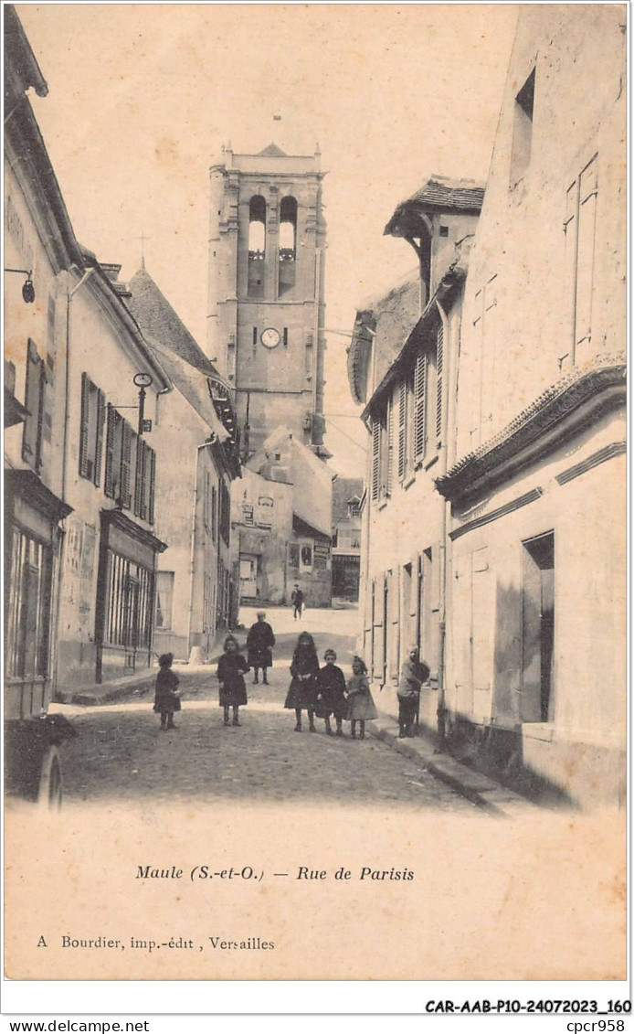 CAR-AABP10-78-0810 - MAULE - Rue De Parisis - Maule