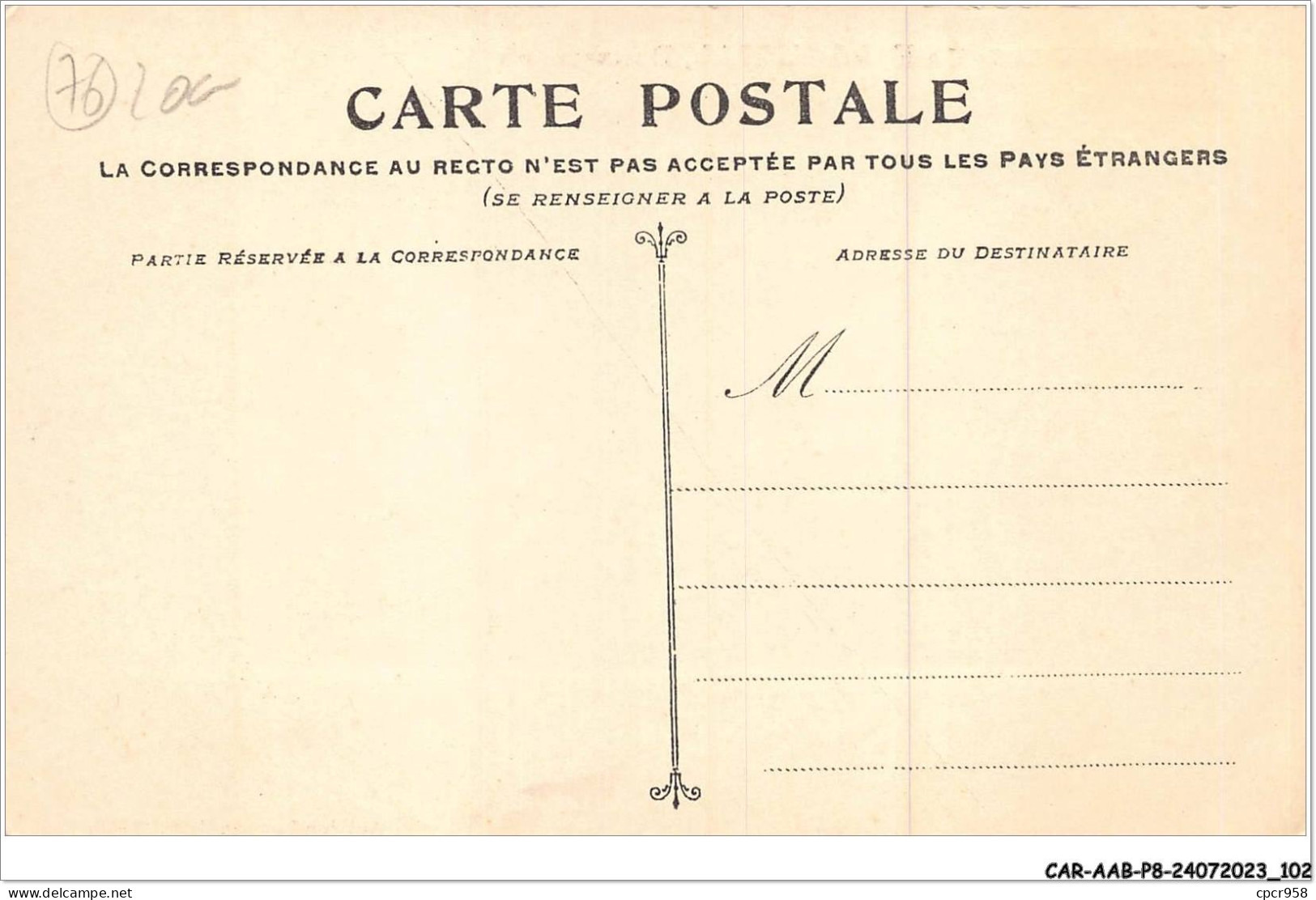 CAR-AABP8-76-0624 - A Ma Campagne F.Lacurial - BONSECOURS  - Bonsecours