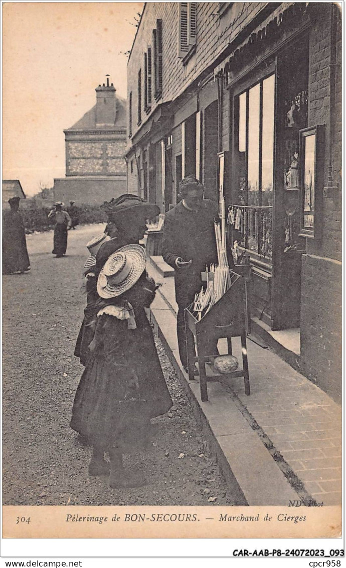 CAR-AABP8-76-0620 - Pélérinage De BON-SECOURS - Marchand De Cierges - Bonsecours