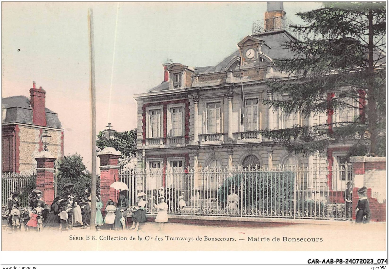 CAR-AABP8-76-0610 - Collection De La Cie Des Tramways De BONSECOURS - Mairie De BONSECOURS - Bonsecours