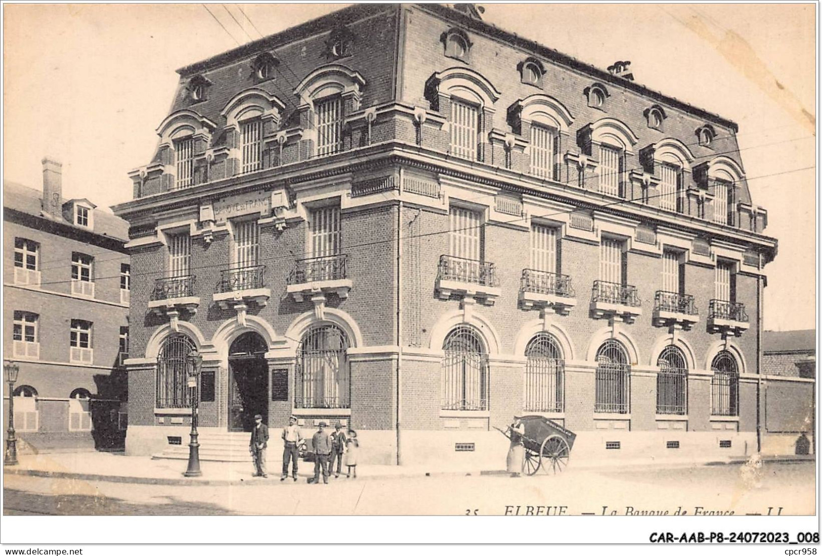 CAR-AABP8-76-0577 - ELBEUF - La Banque De France - Elbeuf