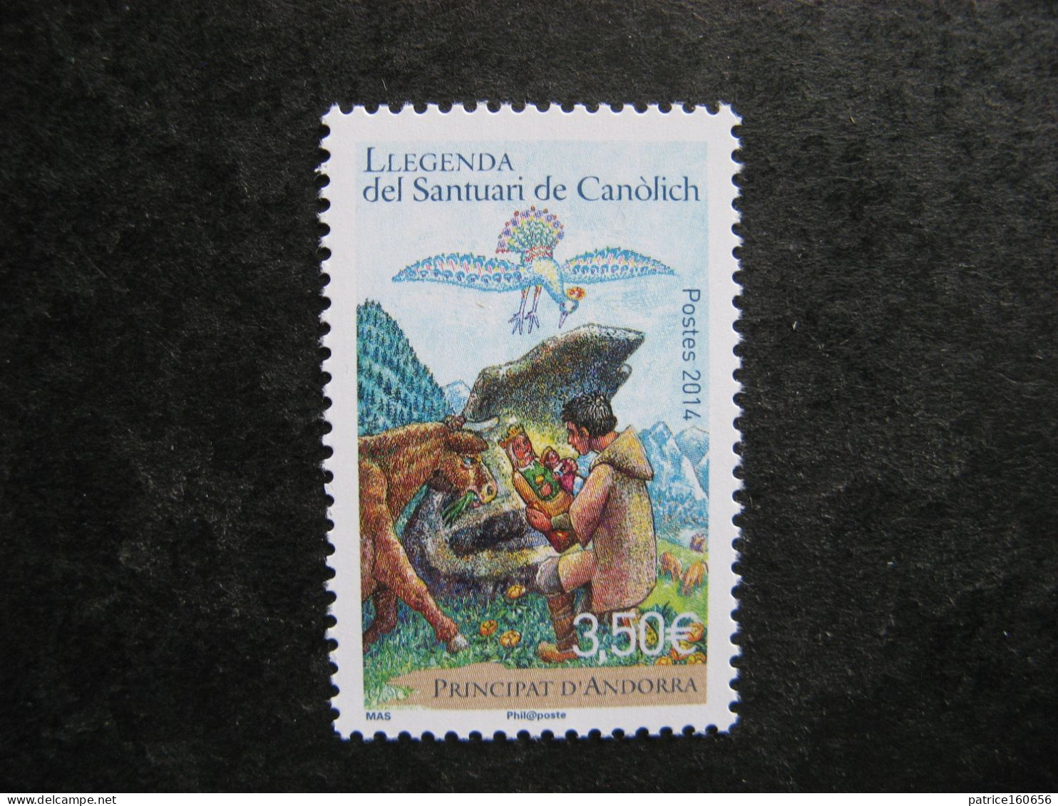 TB Timbre D'Andorre N°748, Neuf XX. - Nuevos