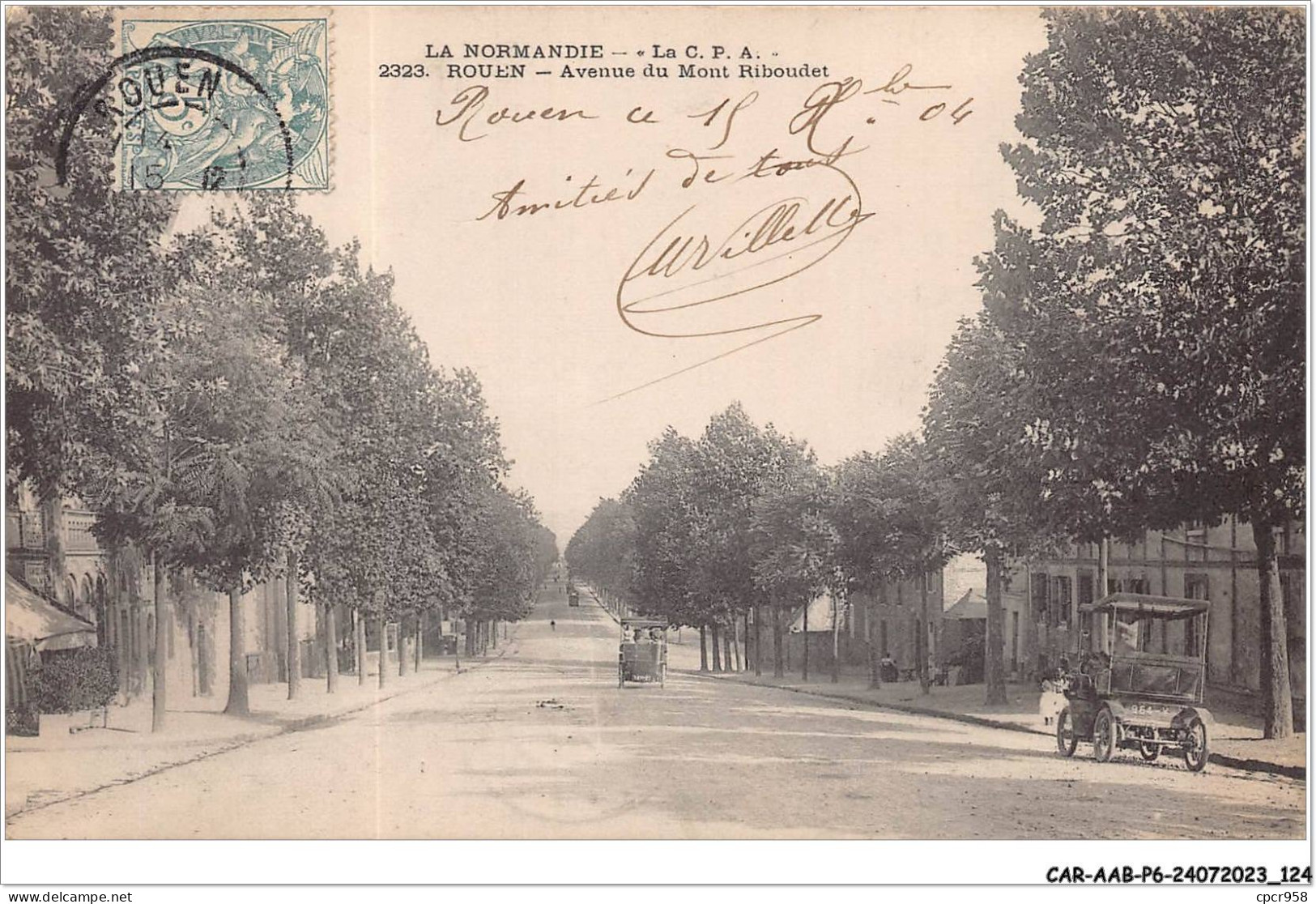 CAR-AABP6-76-0468 - ROUEN - Avenue Du Mont Riboudet - Rouen