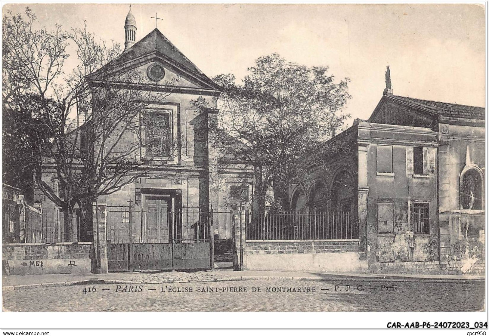 CAR-AABP6-75-0423 - PARIS XVIII - L'eglise Saint Pierre De Montmartre - District 18