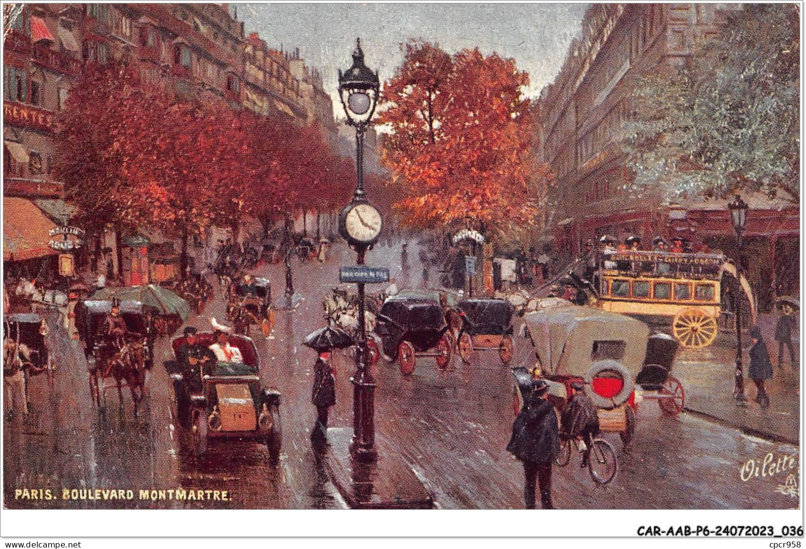 CAR-AABP6-75-0424 - PARIS XVIII - Boulevard  Montmartre - District 18