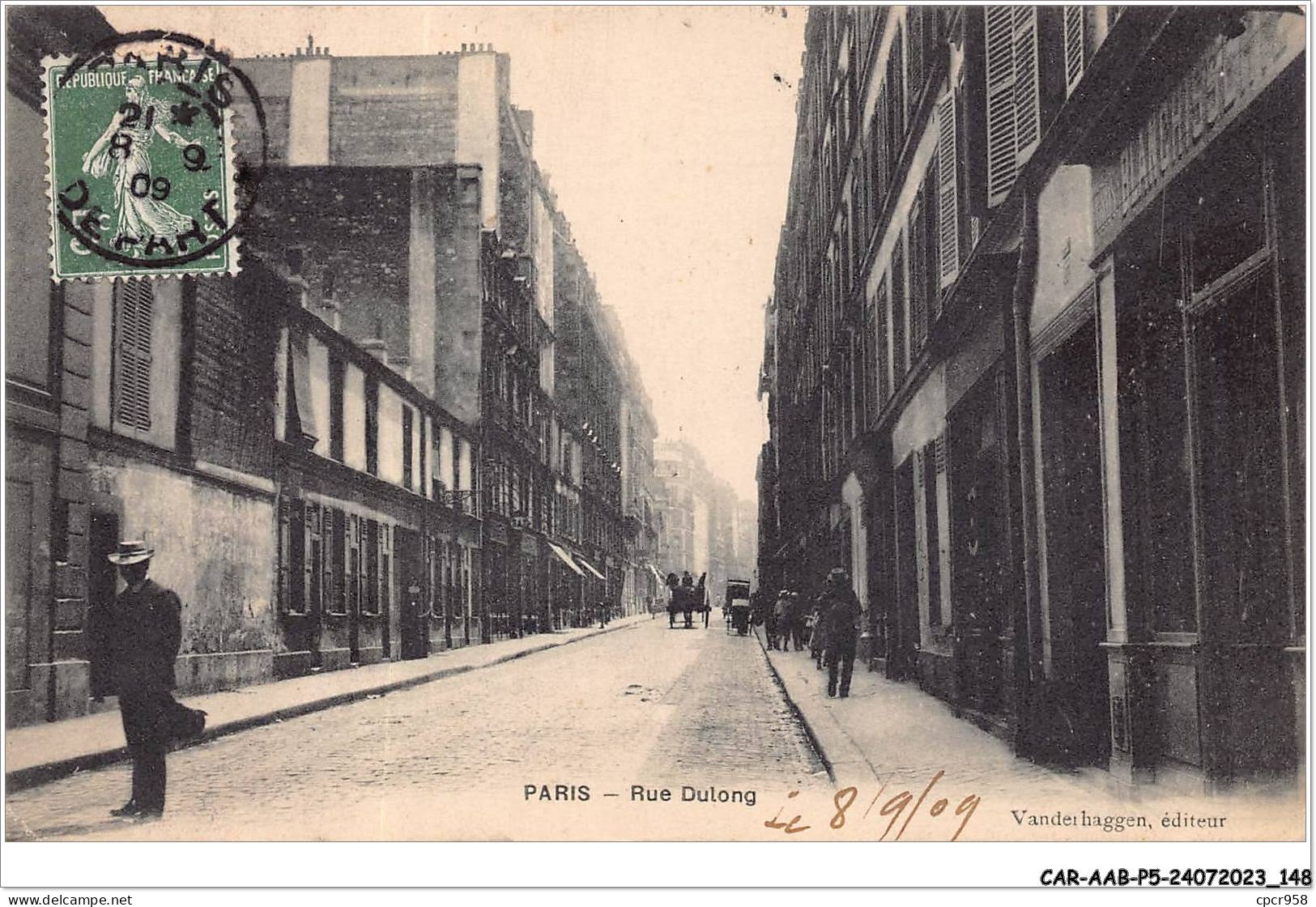 CAR-AABP5-75-0392 - PARIS XVII - Rue Dulong - District 17