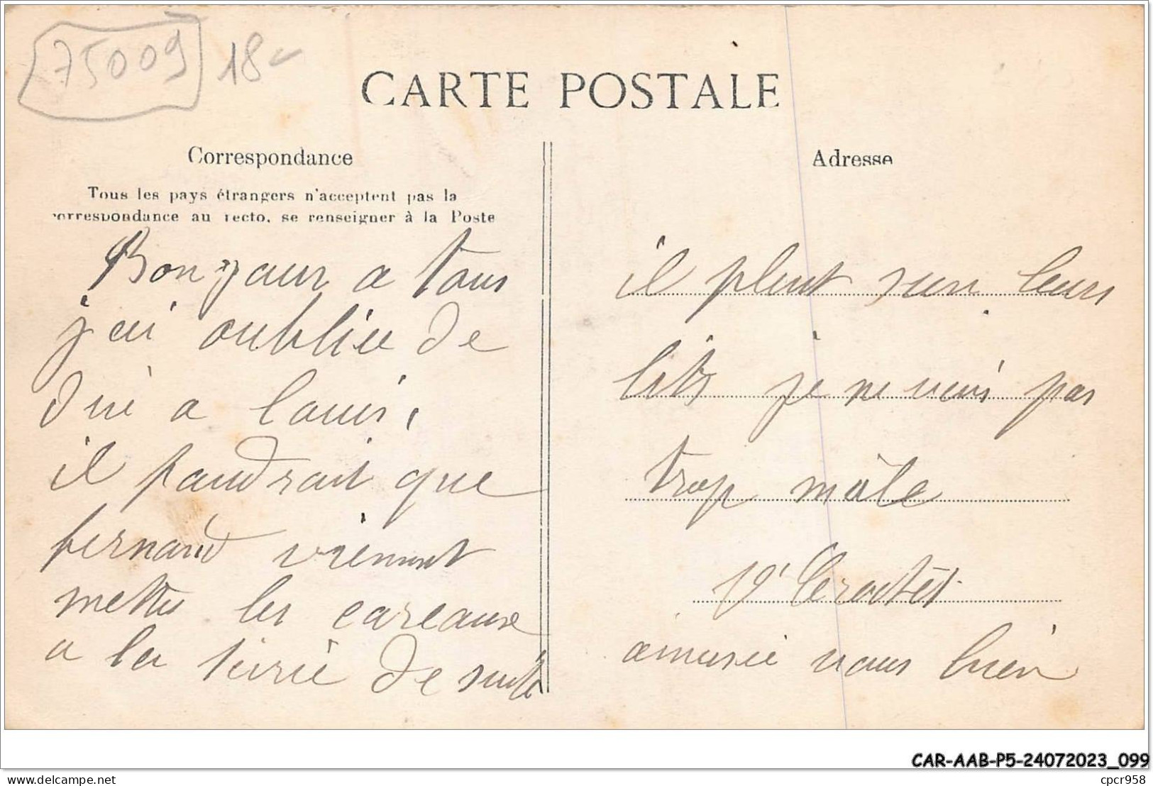 CAR-AABP5-75-0367 - PARIS IX - Le Petit Journal - L'antichambre - Distretto: 09