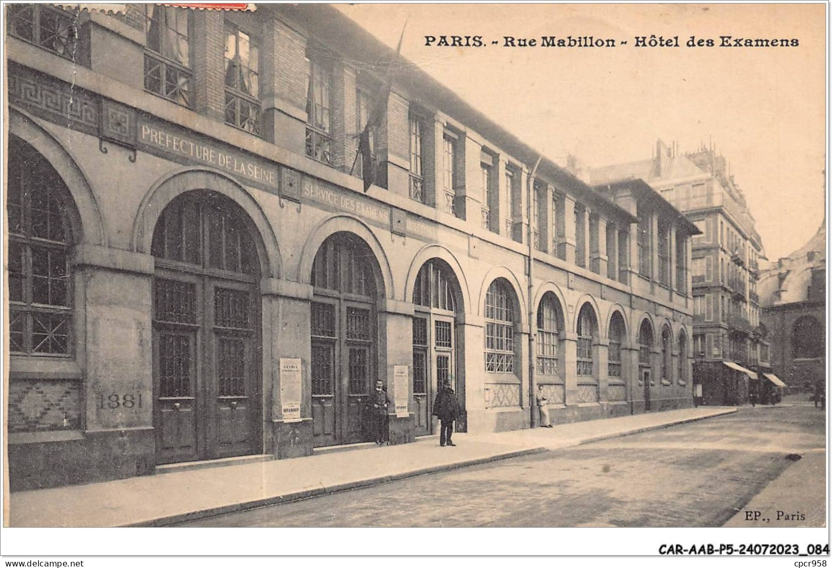CAR-AABP5-75-0360 - PARIS VI - Rue Mabillon - Hotel Des Examens - Paris (06)