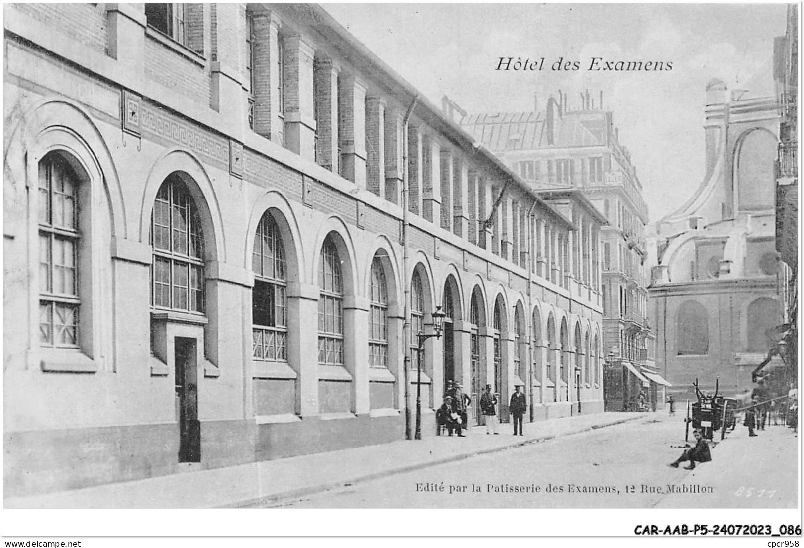 CAR-AABP5-75-0361 - PARIS VI - Hotel Des Examens - Arrondissement: 06