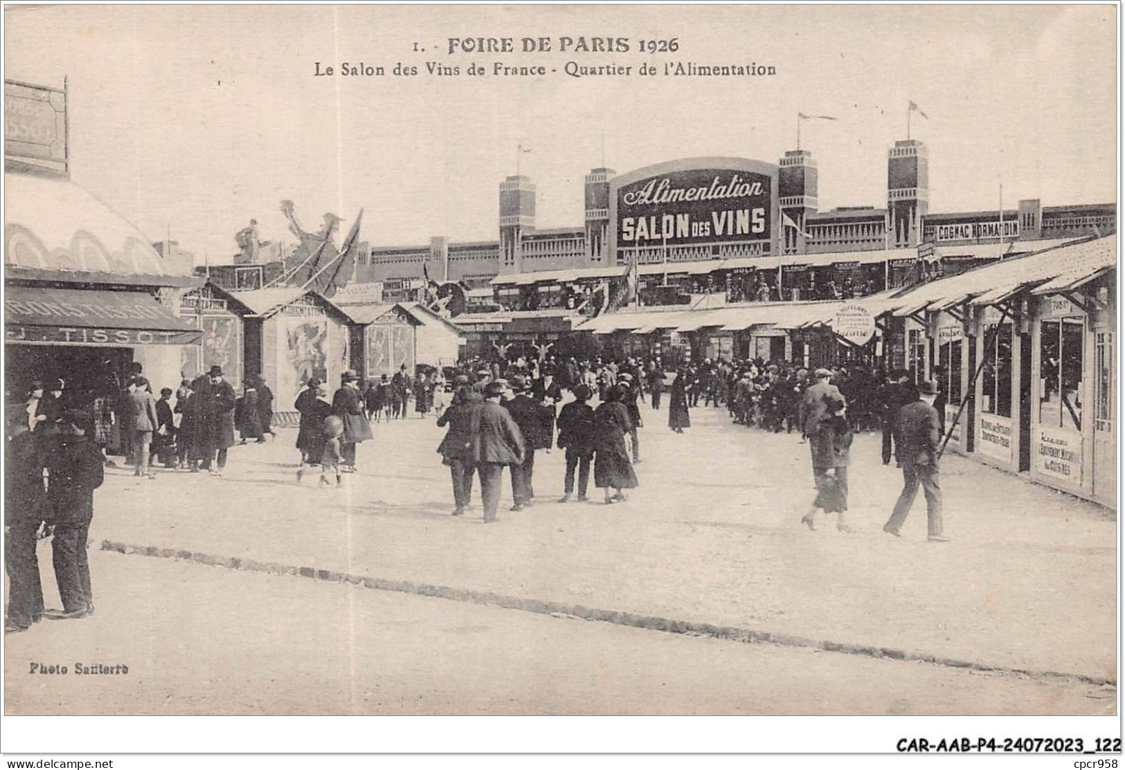 CAR-AABP4-75-0310 - PARIS - Foire De PARIS - Le Salon Des Vins De France - Quartier De L'Alimentation - Exhibitions