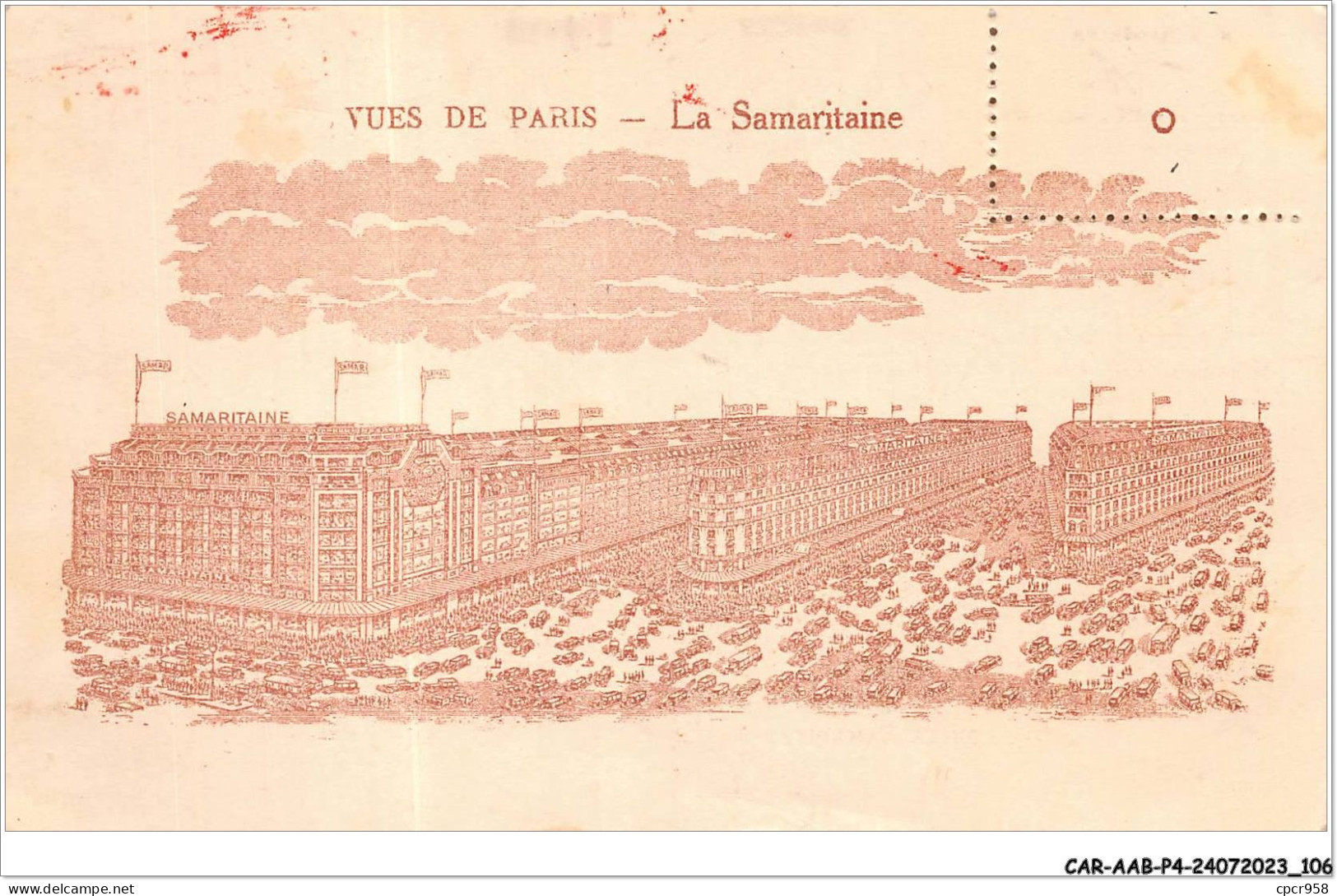 CAR-AABP4-75-0302 - PARIS - Vue Sur PARIS - La Samaritaine - Parijs Bij Nacht