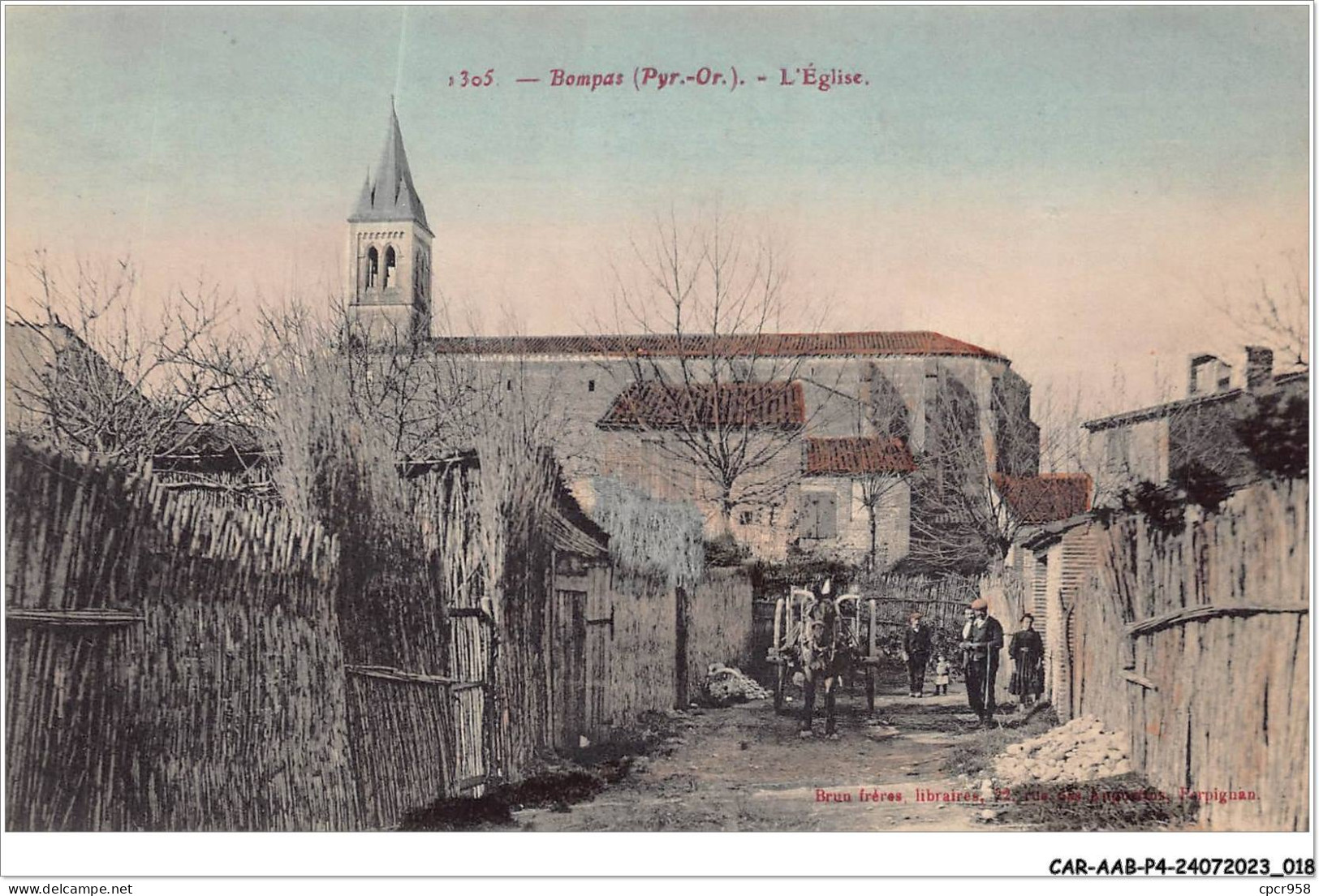 CAR-AABP4-66-0258 - BOMPAS - L'eglise - Other & Unclassified