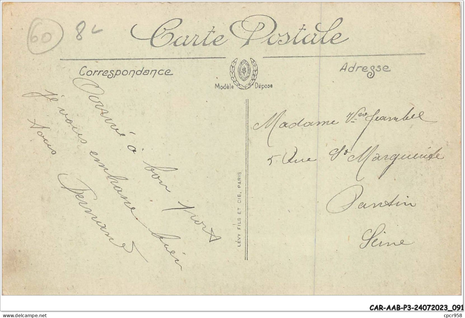 CAR-AABP3-60-0208 - NOAILLES - Parisisfontaine  - Noailles